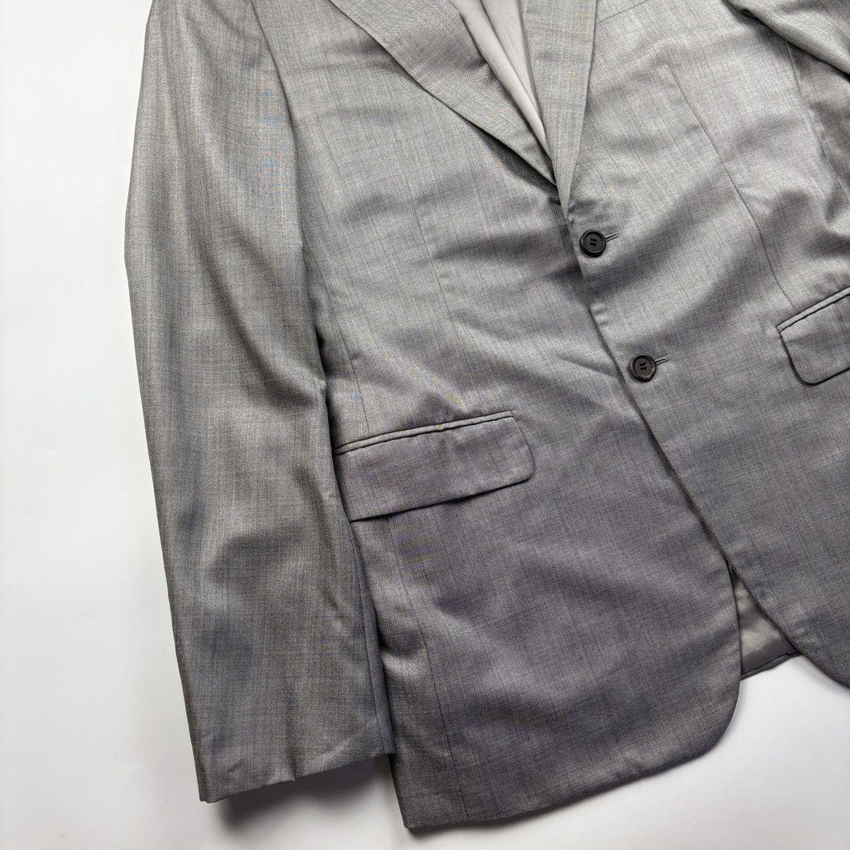 Prada Prada Mainline Virgin Wool Single Breasted Blazer Size 50R - 5 Thumbnail