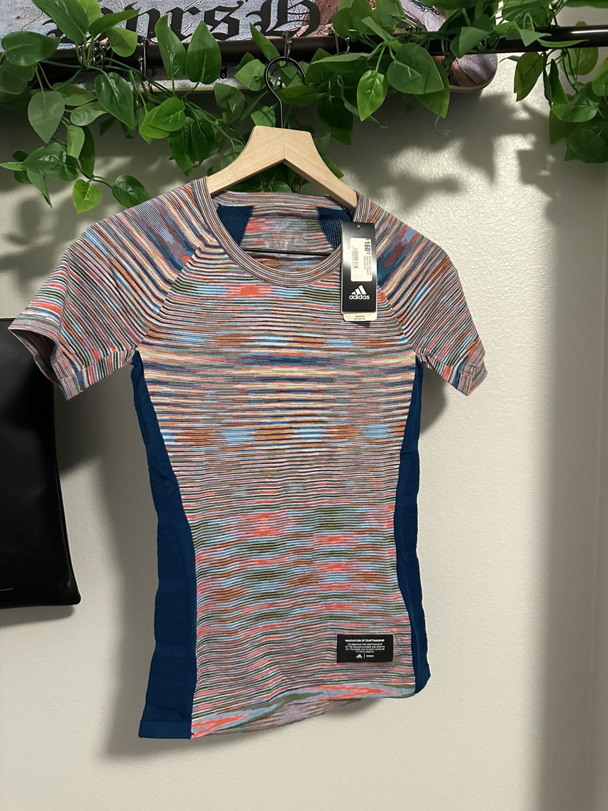 Adidas × Missoni NWT adidas x Missoni Womens City Runners Unite Tee 2XS Size XXS / US 00 / IT 34 - 1 Thumbnail