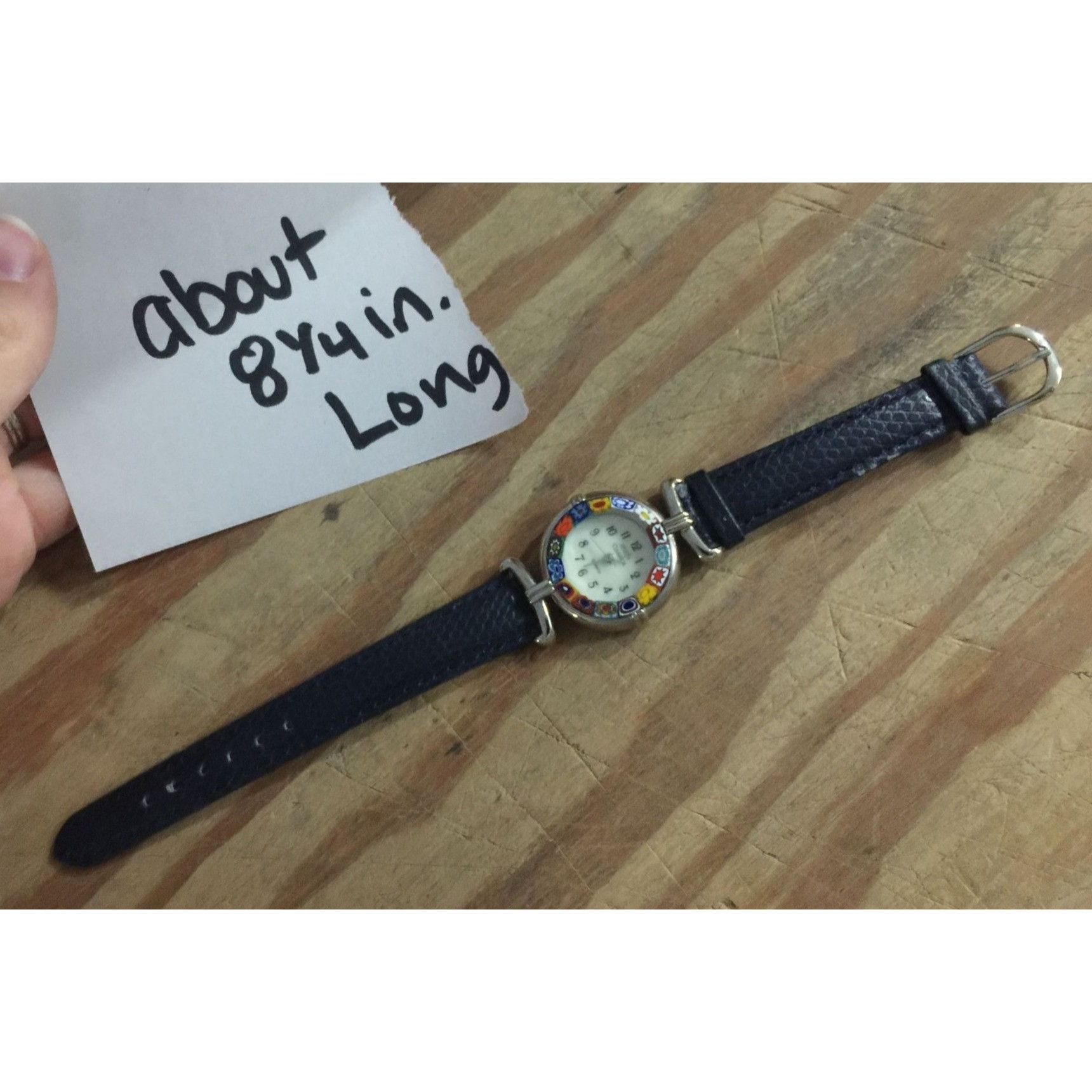 Murano Murano Glass Venezia Classica Nickle Free Wristwatch- about Size ONE SIZE - 7 Thumbnail