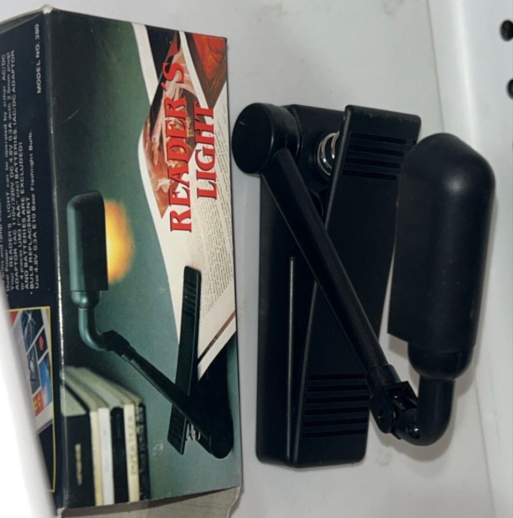 The Unbranded Brand Unbranded Black Reading Light One Size Size ONE SIZE - 4 Thumbnail