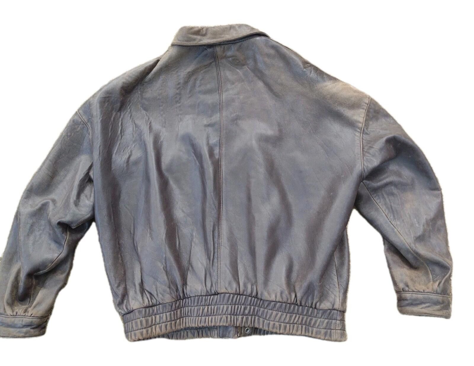 Beauty Beast 80s Luis Alvear Lamb Leather Bomber L Korea Soft Patina Size US L / EU 52-54 / 3 - 2 Thumbnail