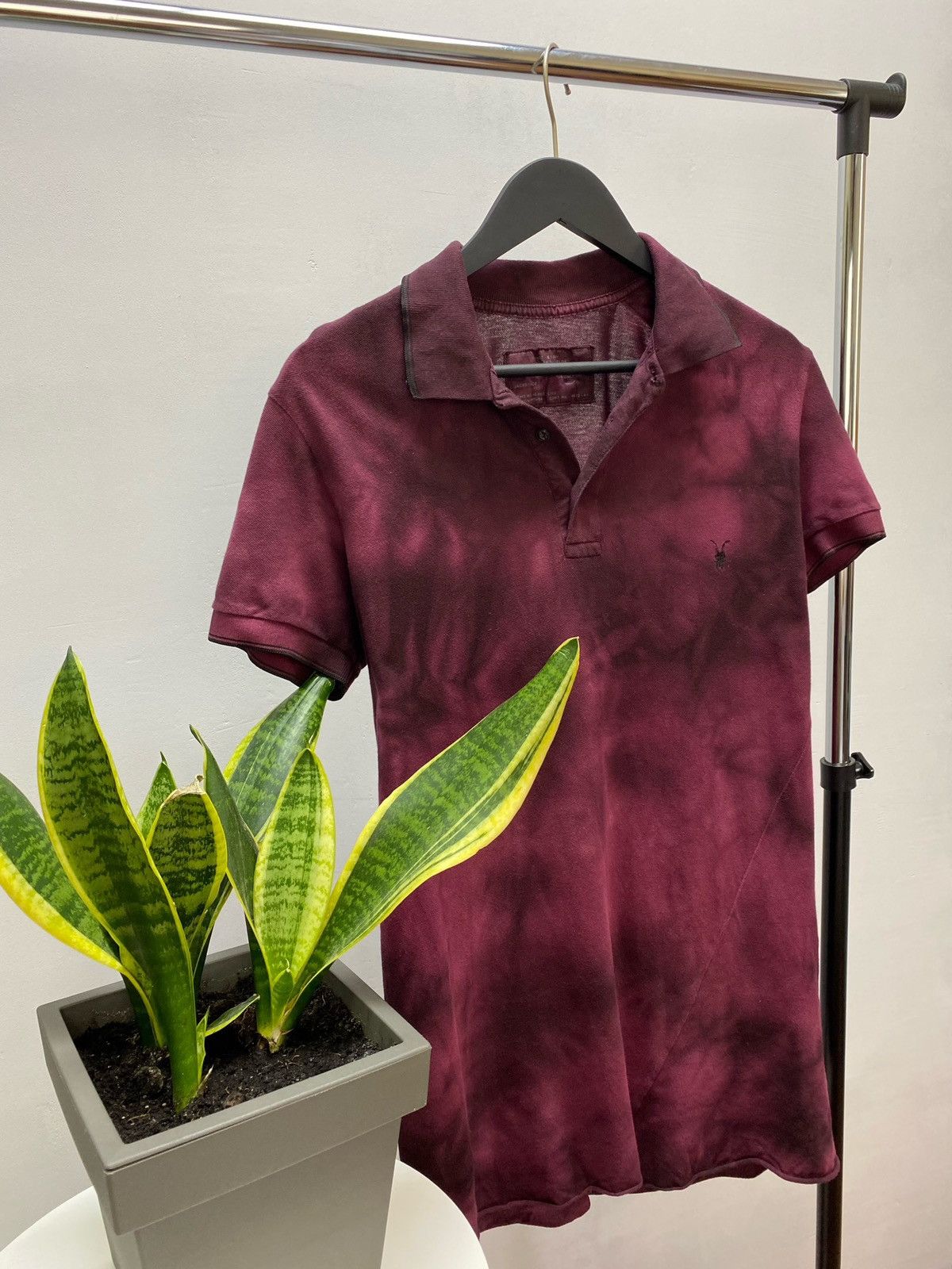 Allsaints Allsaints Tie Dye Polo T-shirts Size US M / EU 48-50 / 2 - 3 Thumbnail
