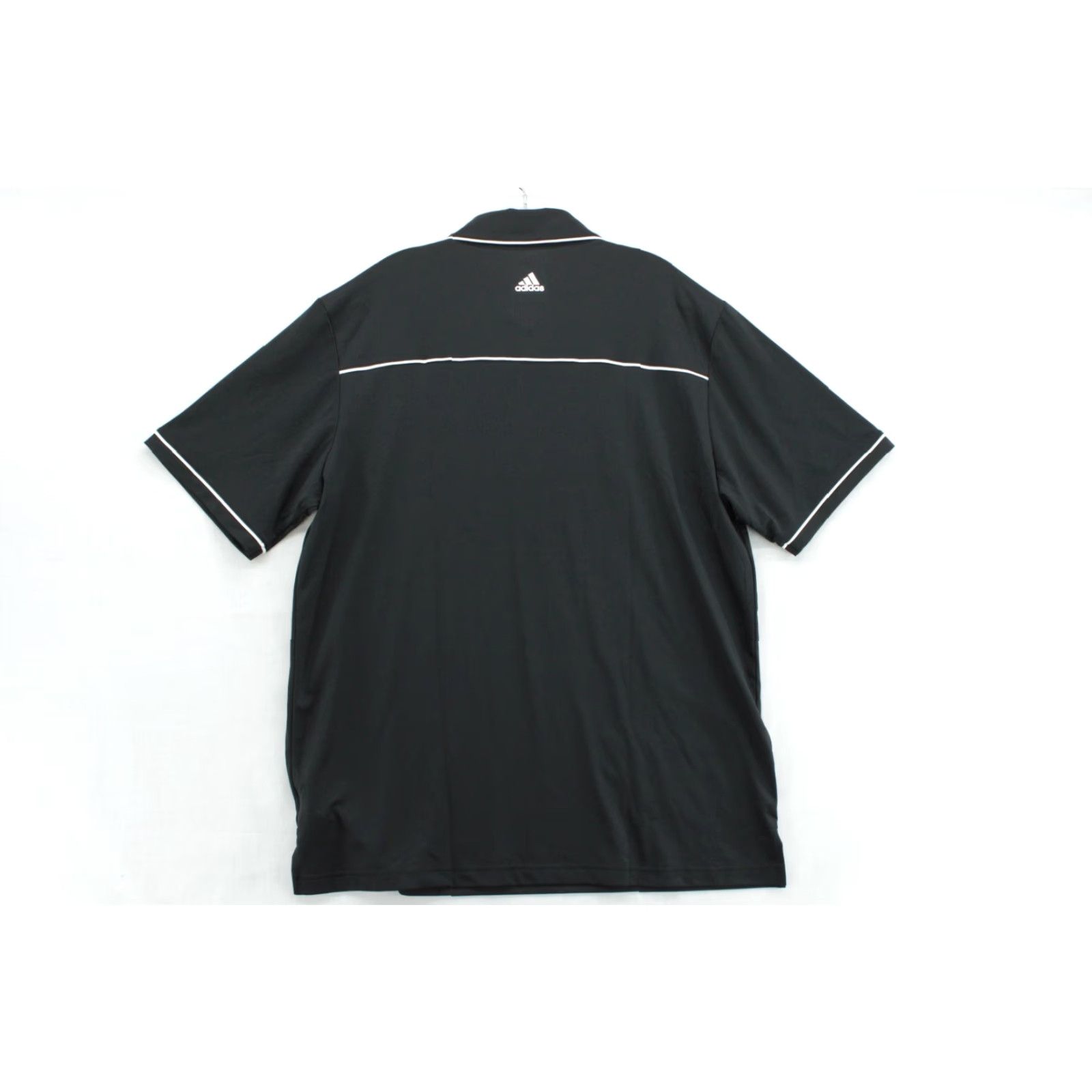 Adidas Adidas Golf Polo Shirt Mens Large Black 4 Button Puremotion Polo Knit Short Sleeve Casual Preppy Golfing Shirt Mens L Black Adidas Golf Polo Size US L / EU 52-54 / 3 - 6 Thumbnail