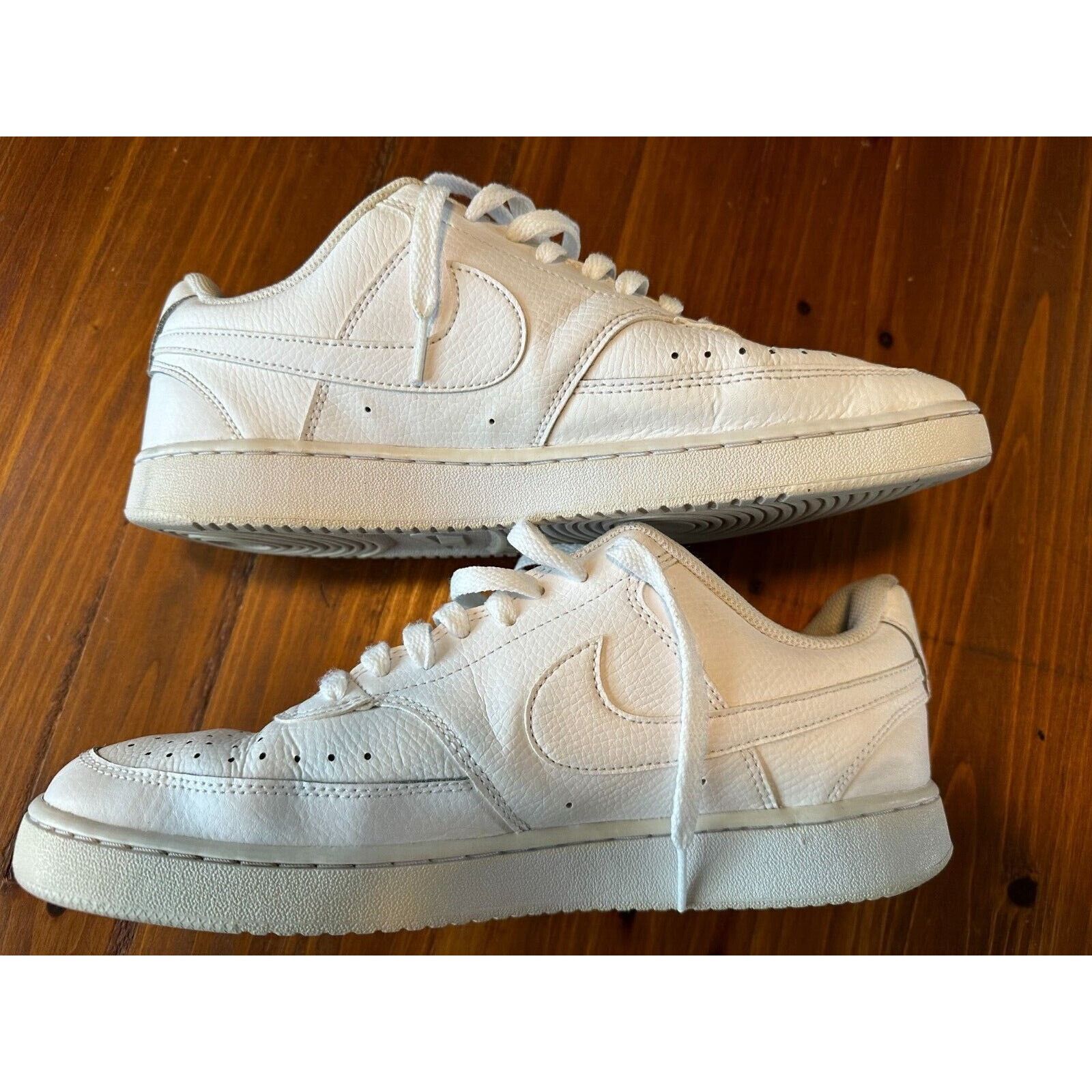 Nike Nike Court Vision Low Triple White 2019 - CD5463-100 Size10 Size US 10 / EU 43 - 4 Thumbnail