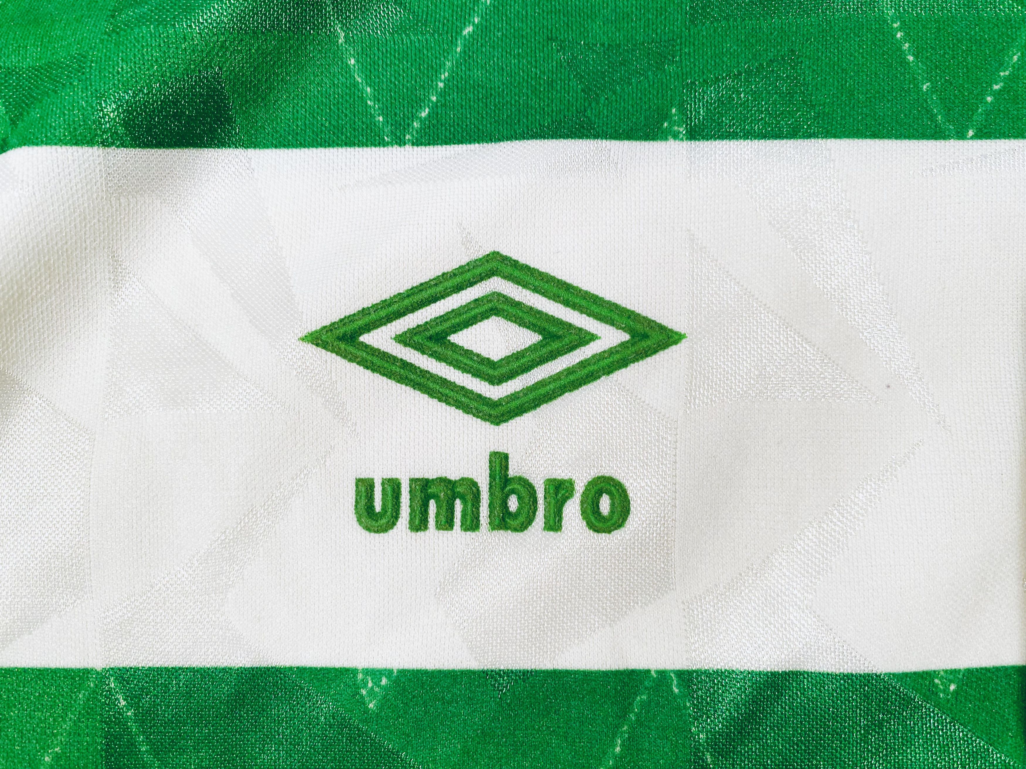 Umbro Celtic Home Jersey Shirt 1989 - 1991 Size US XL / EU 56 / 4 - 9 Thumbnail