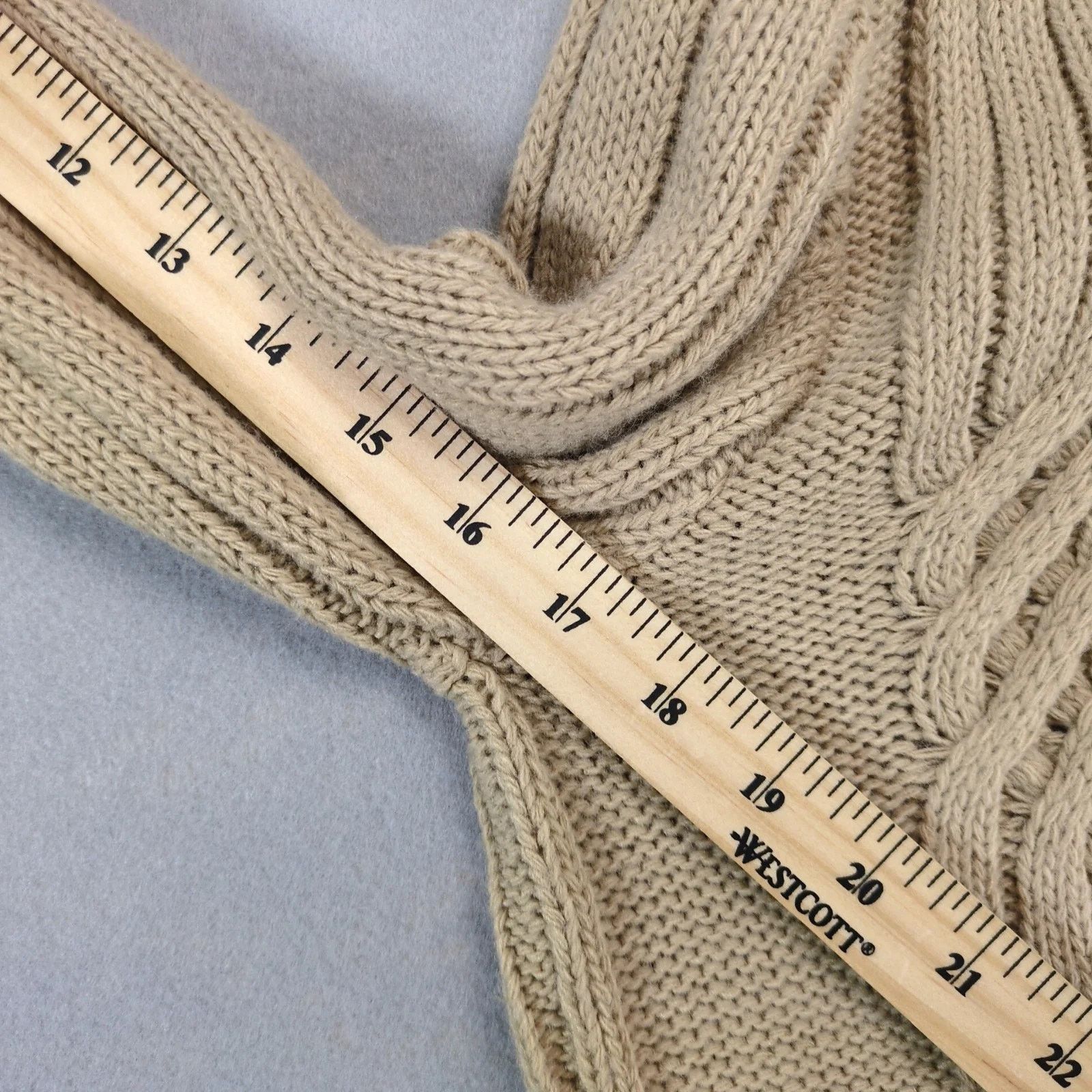 Vintage NWT Vtg Cricket Lane Cardigan Sweater Women's L Cable Knit Size L / US 10 / IT 46 - 8 Thumbnail