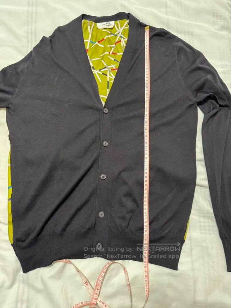 Hermes Hermes Knit Sweater, 100% Mulberry Silk Size US M / EU 48-50 / 2 - 5 Thumbnail