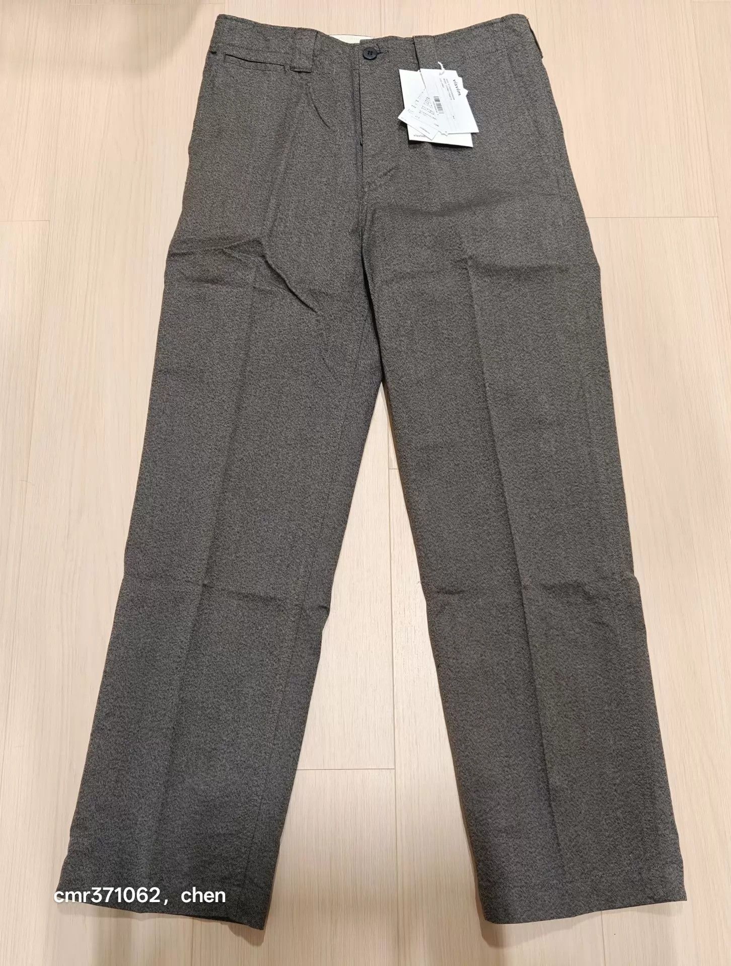 Visvim VISVIM 24AW WIDE CHINO PANTS grey1 pre-washed long-staple cotton twill Size US 30 / EU 46 - 1 Thumbnail
