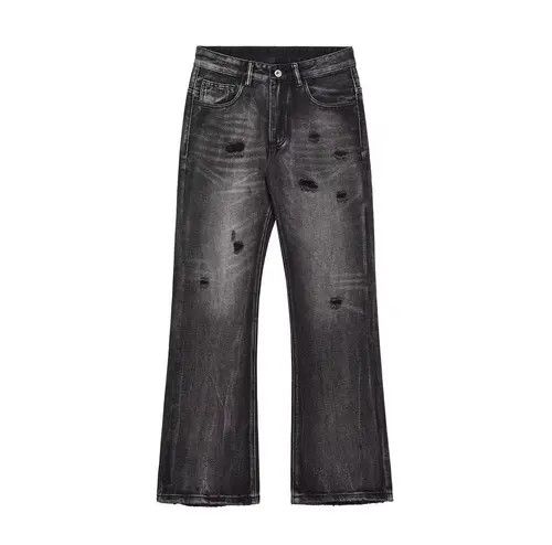 VIBE Vintage washed distressed rare ripped jeans Size US 34 / EU 50 - 6 Thumbnail