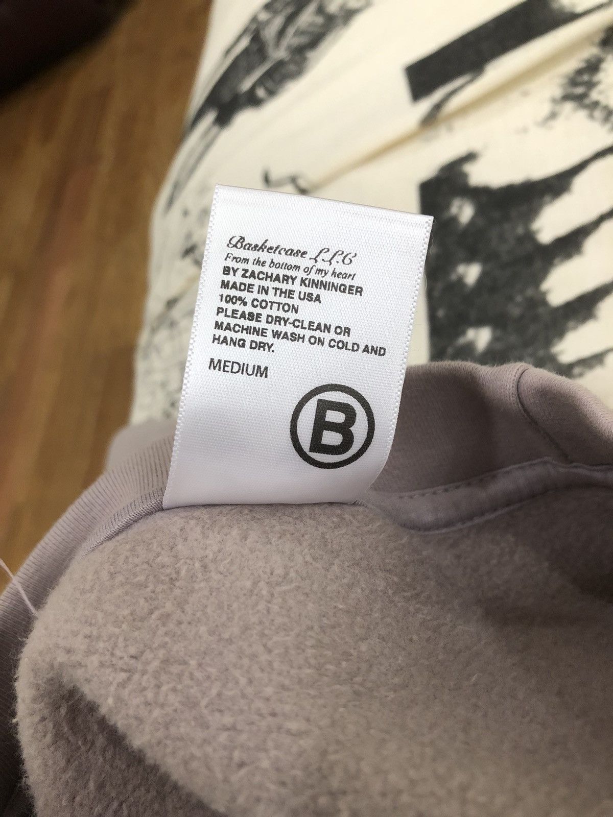 basketcase gallery Basketcase Gallery Trigger Hippie Crewneck Size US M / EU 48-50 / 2 - 6 Thumbnail