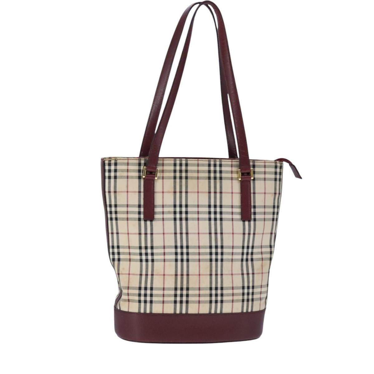 Burberry Burberry Nova Check Tote canvas check pattern Size ONE SIZE - 1 Thumbnail