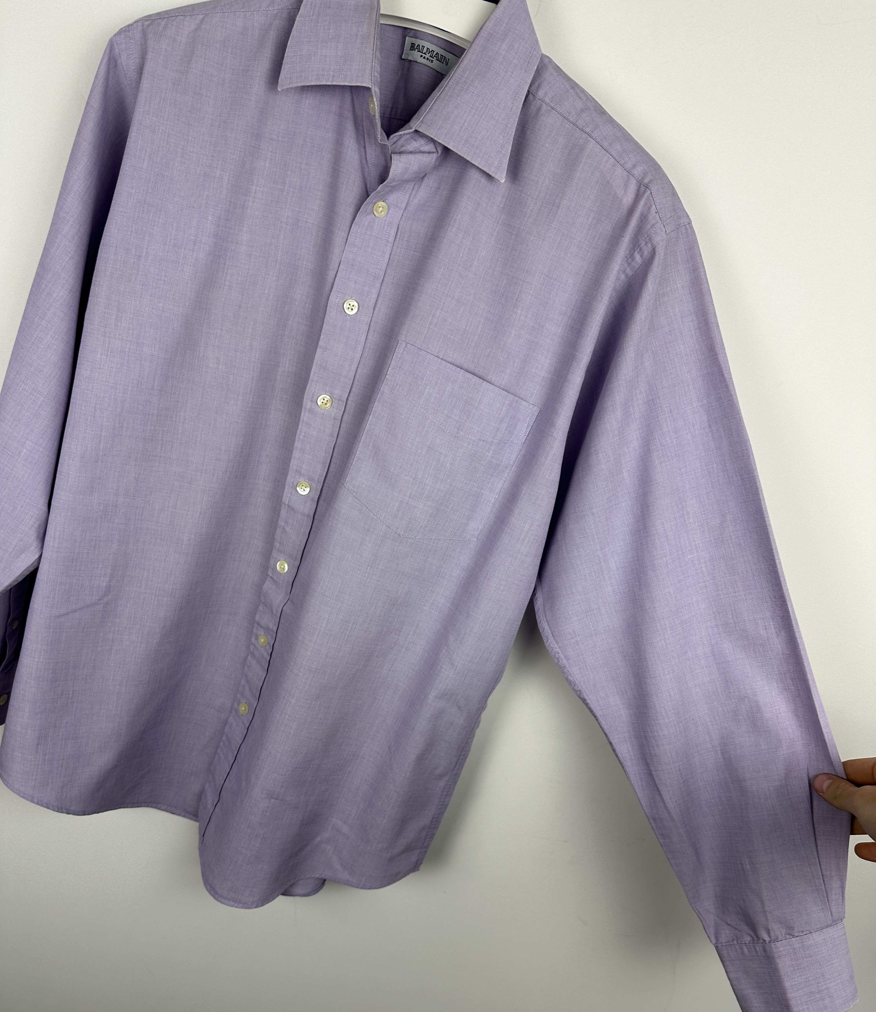 Balmain Balmain Paris men casual elegant button up shirt Size US L / EU 52-54 / 3 - 8 Thumbnail
