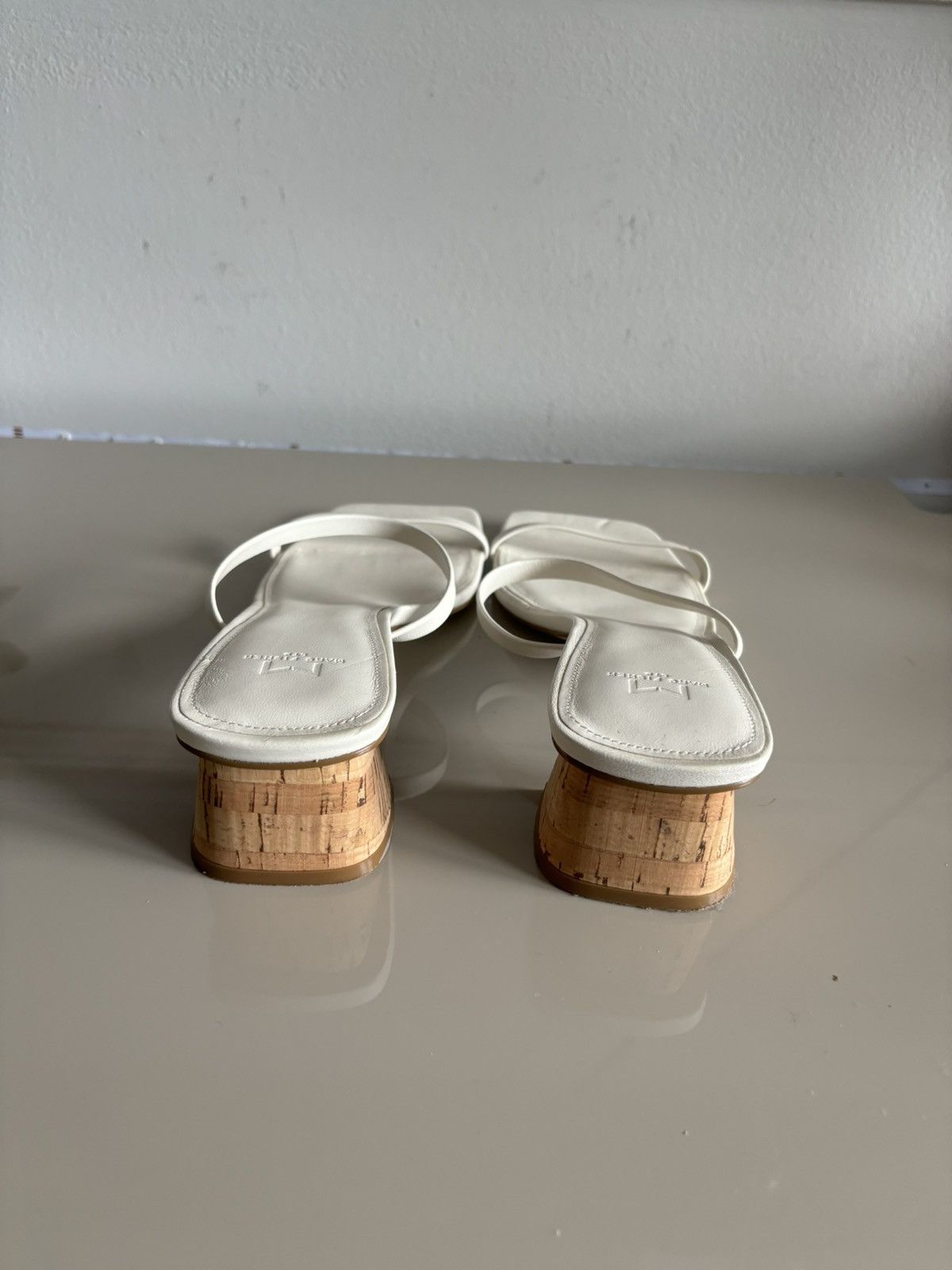 Marc Fisher White Heels Size US 8.5 / IT 38.5 - 4 Thumbnail