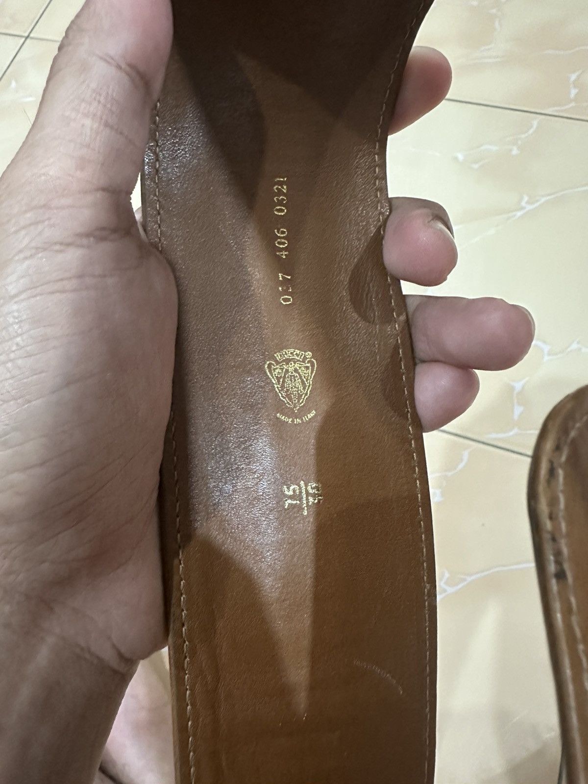 Gucci Gucci Wide Leather Belt Size ONE SIZE - 5 Thumbnail