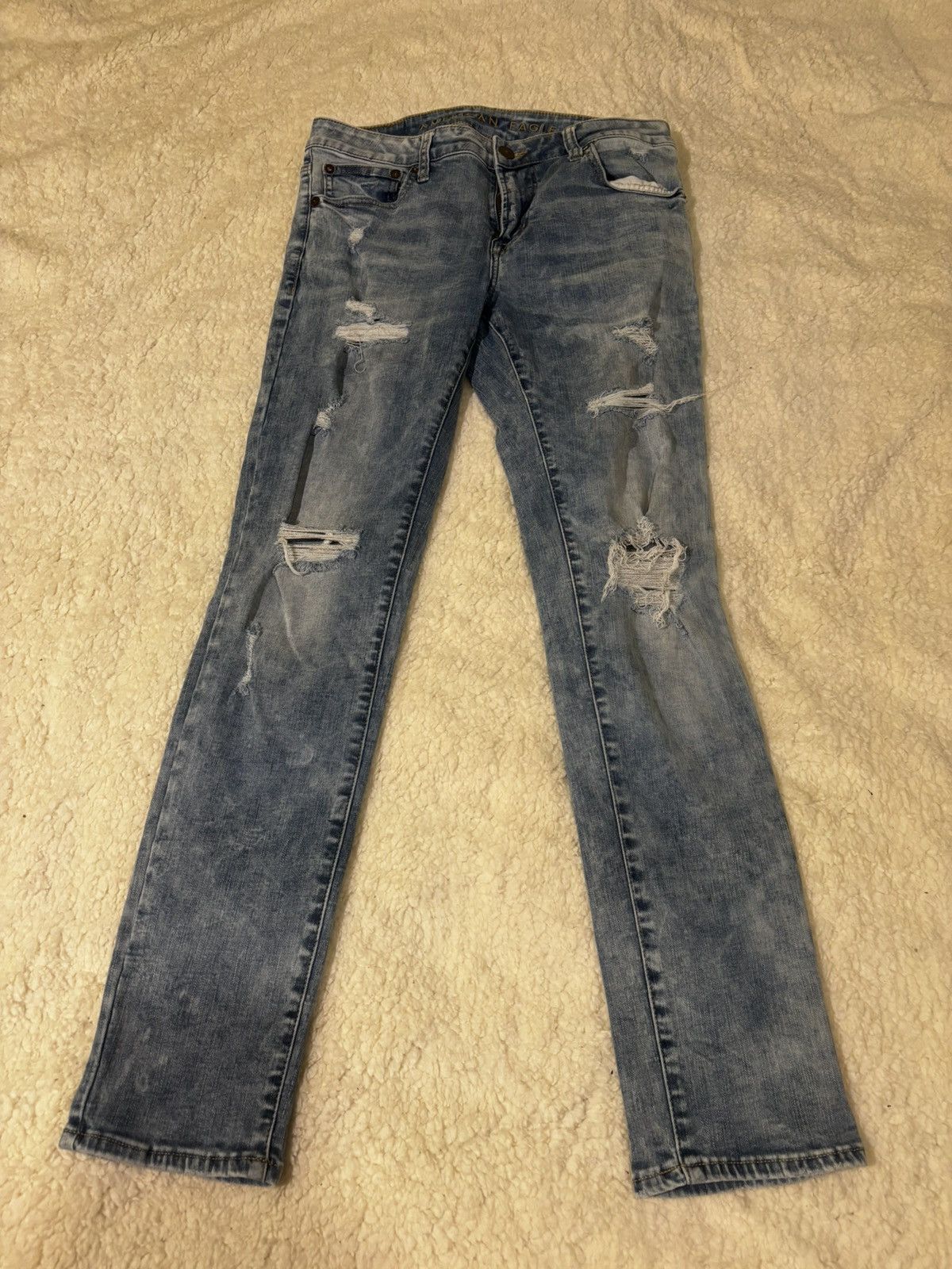 American Eagle Outfitters Men’s distressed jeans1923 Size US 31 - 1 Thumbnail