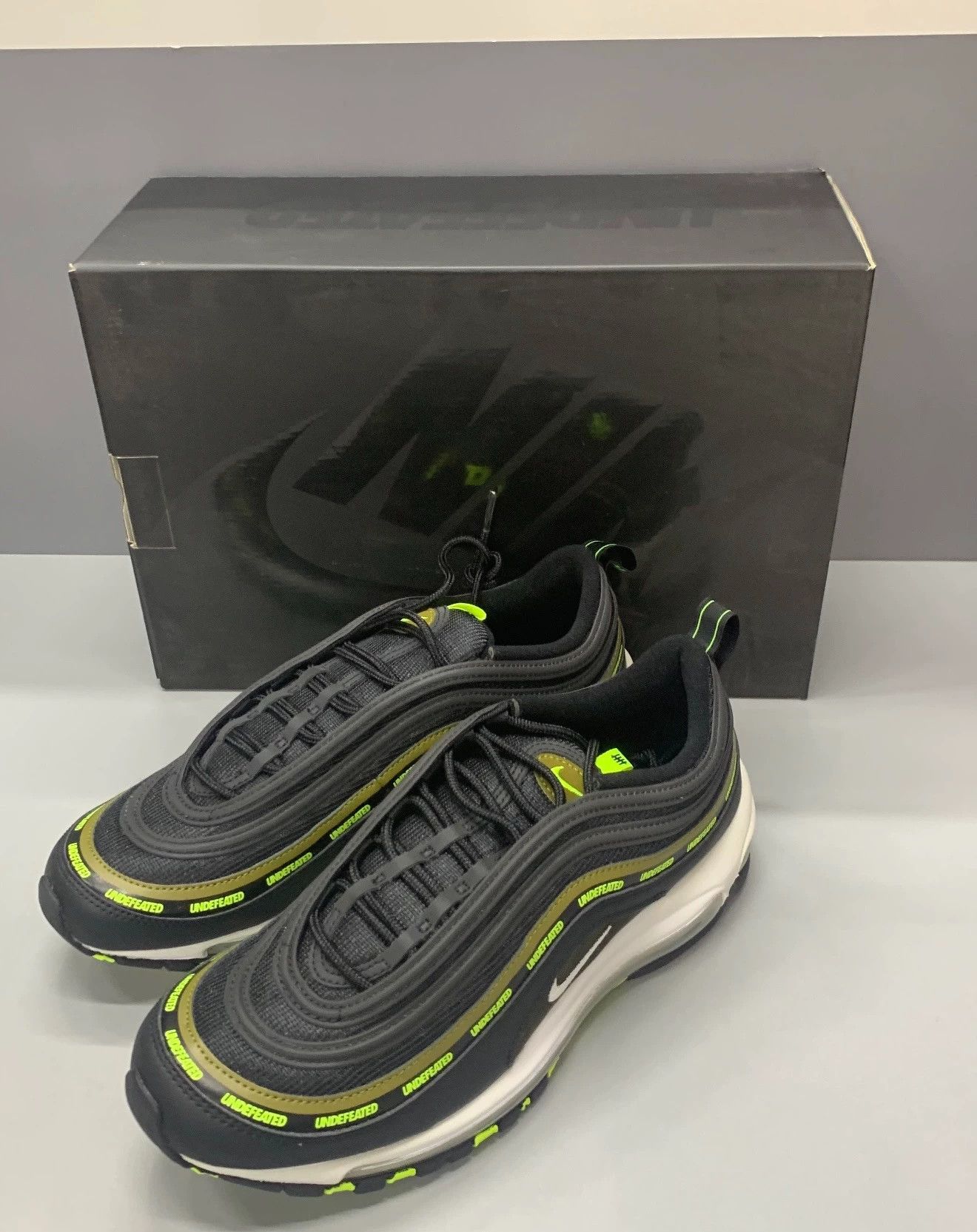 Nike Nike Air Max 97 Undefeated Black 42.5 Clearance Size US 9.5 / EU 42-43 - 1 Thumbnail