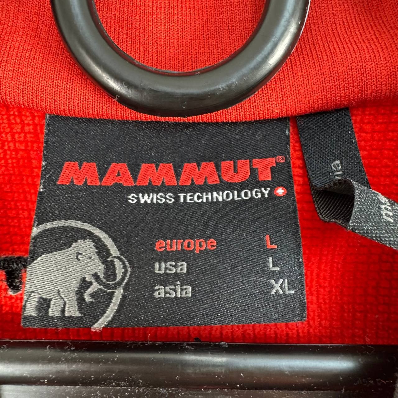 Mammut Mammut Men’s Red Half Zip Cycling Jersey Size L Size US L / EU 52-54 / 3 - 4 Thumbnail