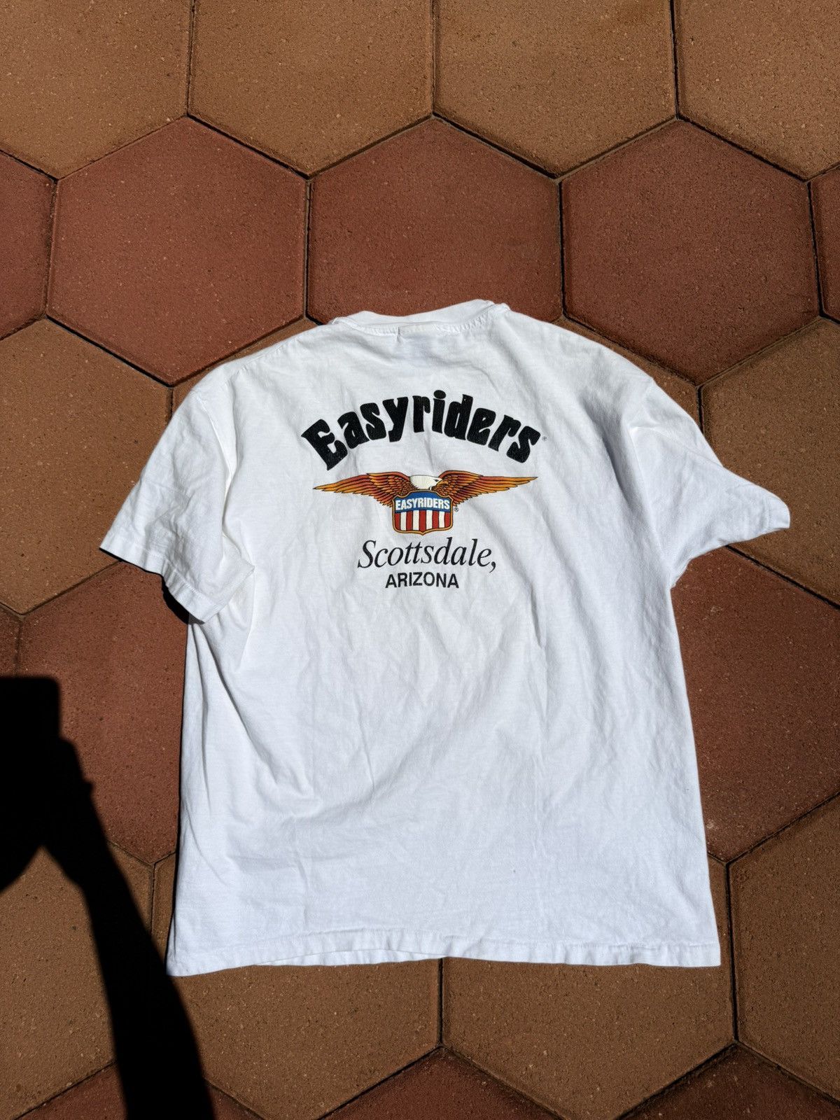 Harley Davidson × Vintage 1994 Vintage EasyRider Motorcycle tee Size US XL / EU 56 / 4 - 5 Thumbnail