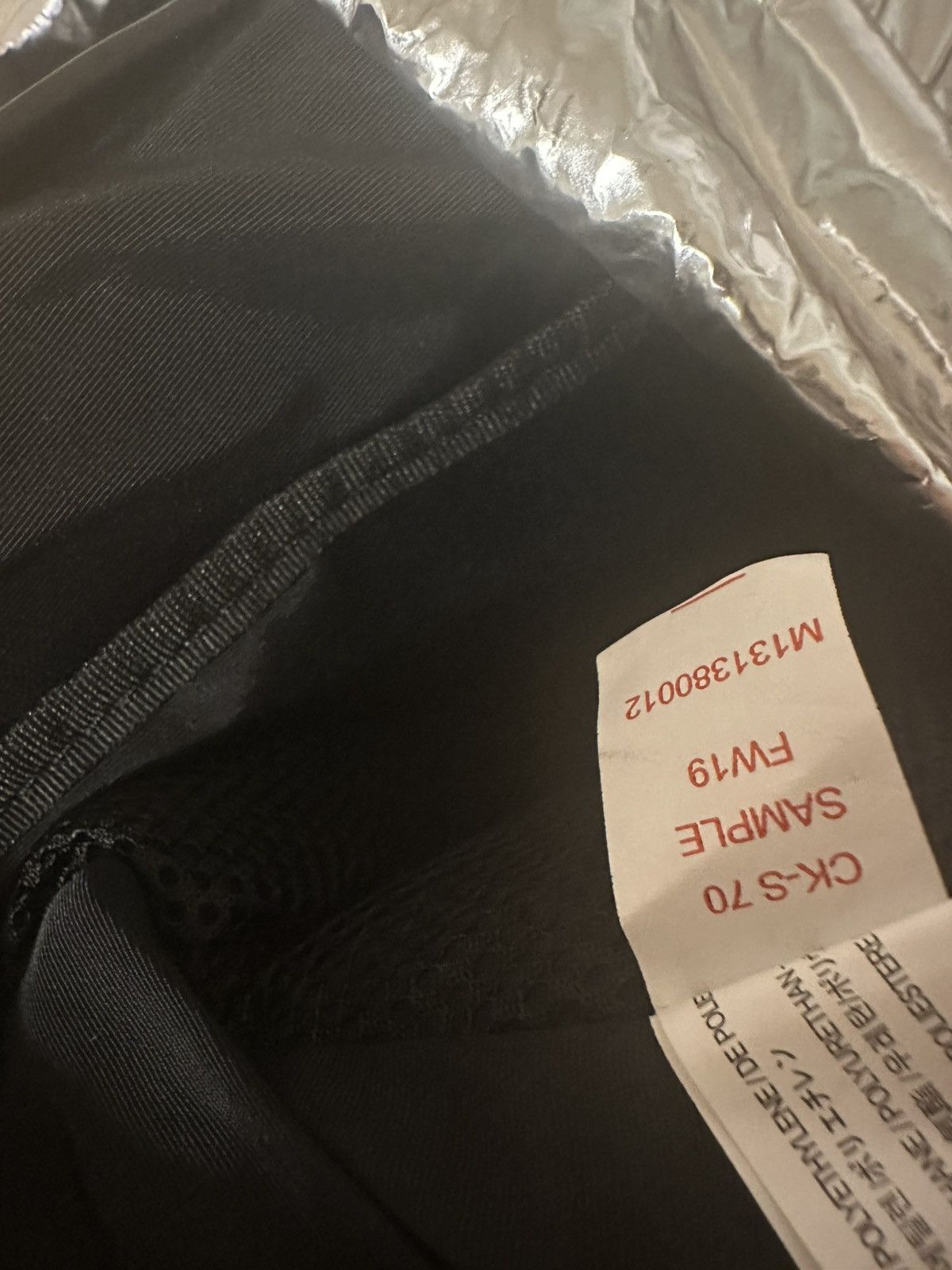 Calvin Klein Silver metallic backpack with detachable fannypack Size ONE SIZE - 16 Thumbnail