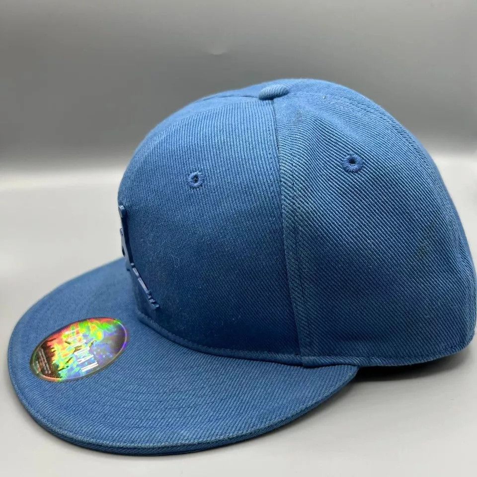 Jordan Brand Air Jordan Hat Men 7 Blue Jumpman Fitted Cap Size ONE SIZE - 2 Thumbnail