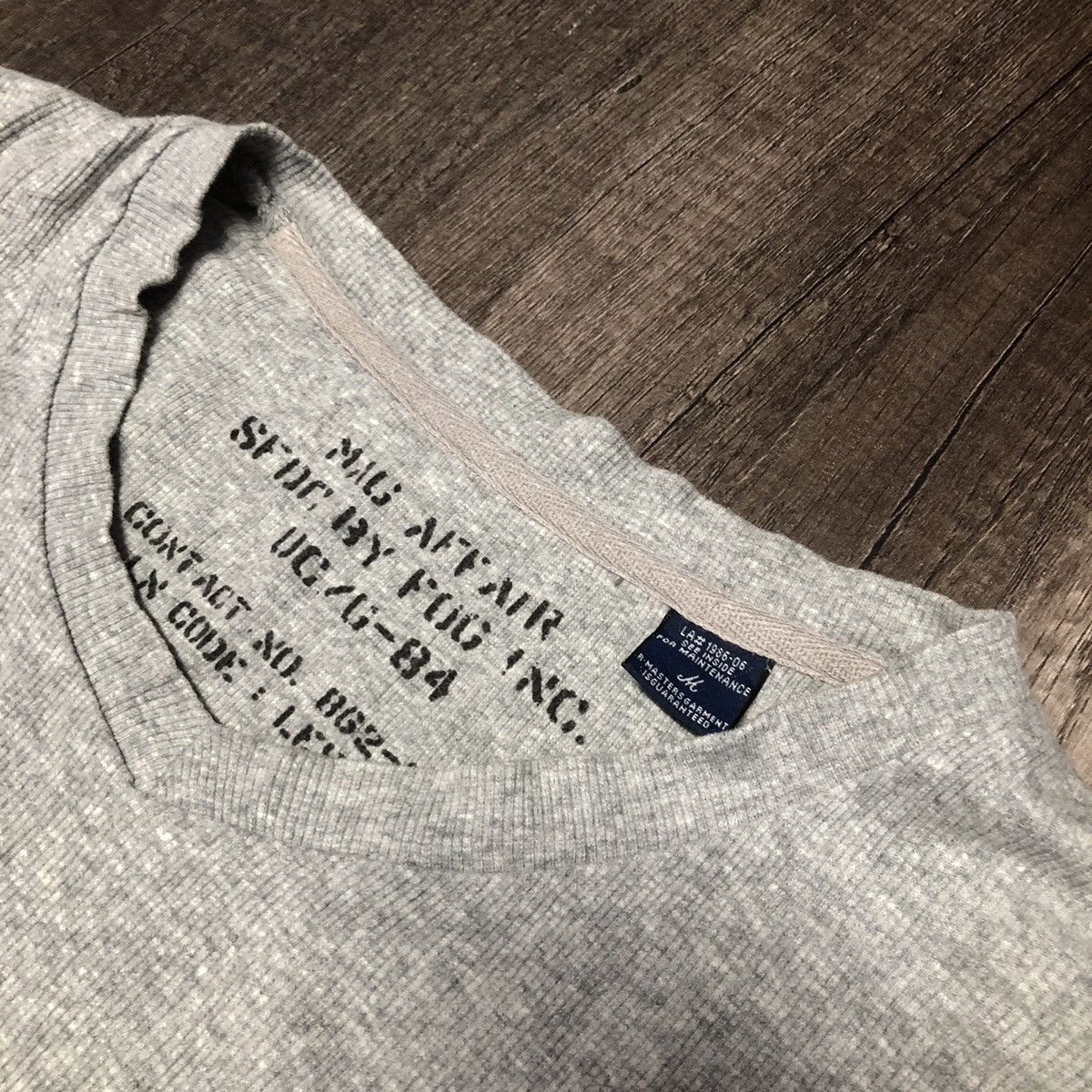 Vintage Vintage Real Masters Garment x Accomplish Long Sleeve Tshirt Size US M / EU 48-50 / 2 - 17 Thumbnail