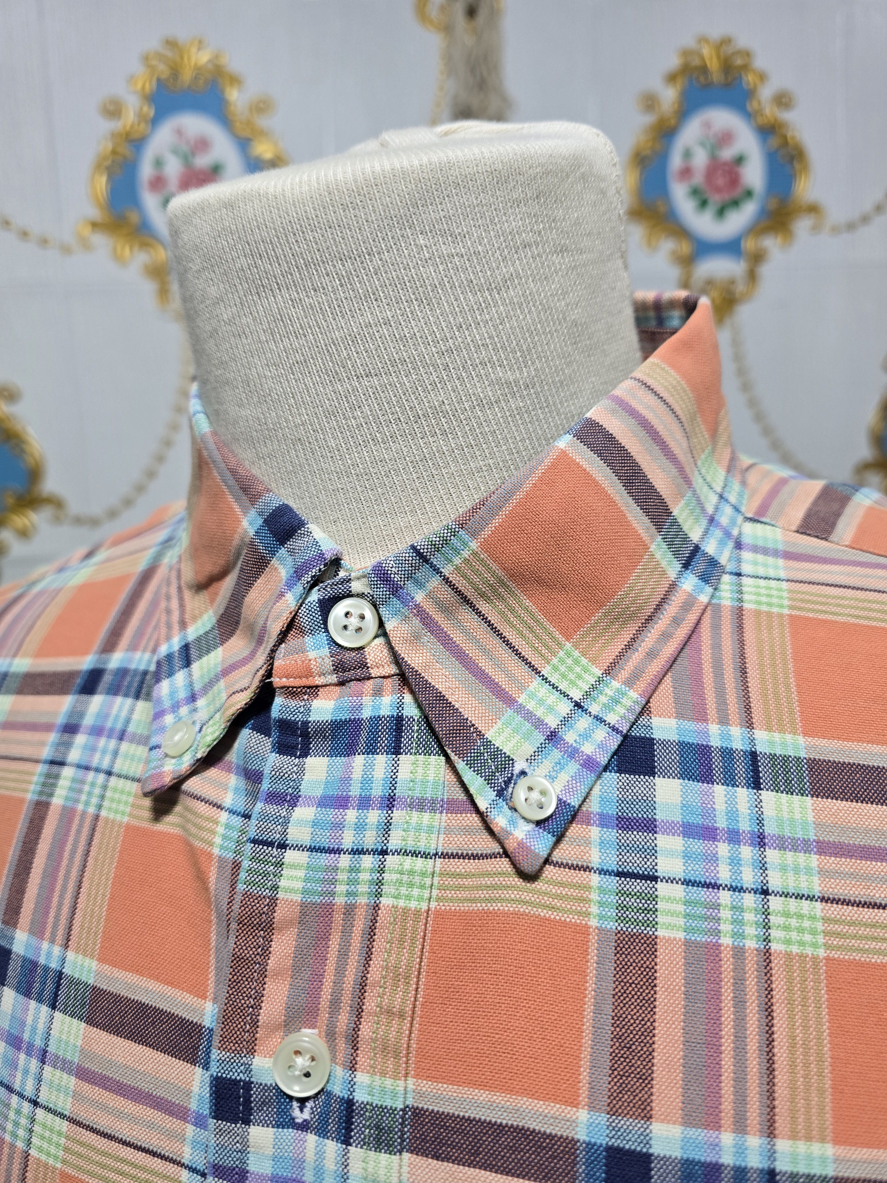 Polo Ralph Lauren Vintage Polo Ralph Lauren men's short-sleeve button-down Size US L / EU 52-54 / 3 - 7 Thumbnail