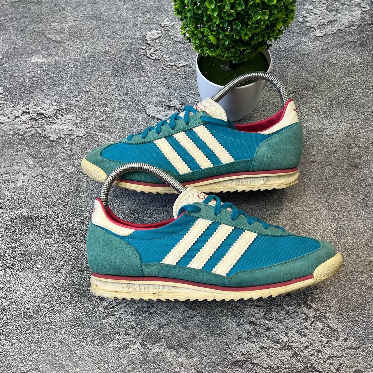 Adidas Vintage Adidas SL 72 Blue Hype Shoes Y2K Size US 7.5 / EU 40-41 - 17 Thumbnail