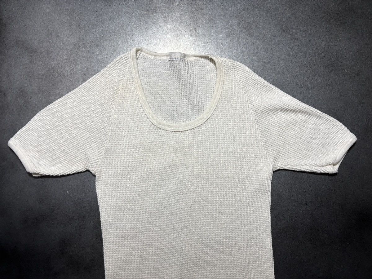 Vintage Vintage Thermal Undershirt Raglan Waffle Knit Blank Tee 80s Size US S / EU 44-46 / 1 - 15 Thumbnail
