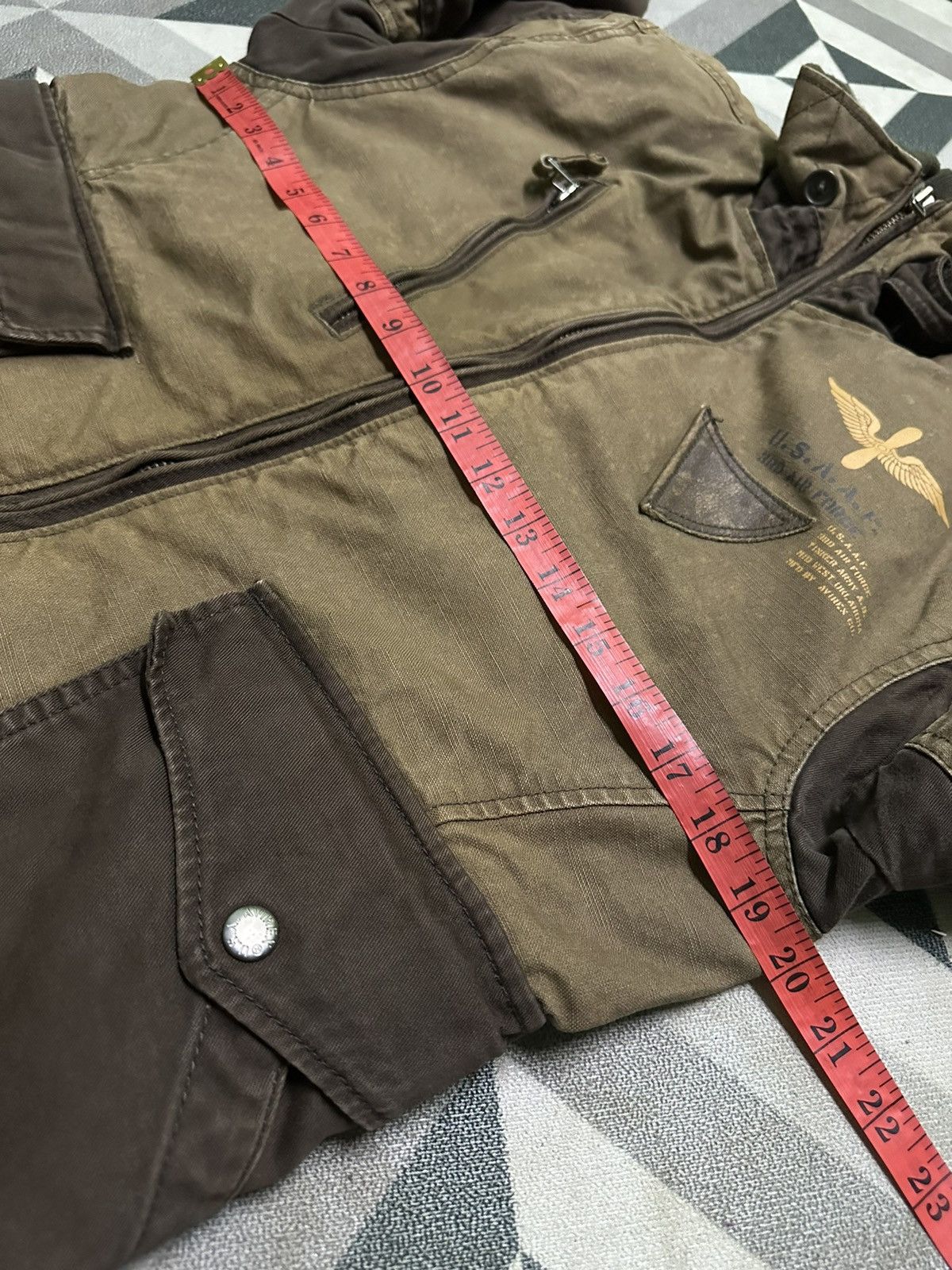Avirex U.S.A.A.F 3rd air force Avirex jacket Size US M / EU 48-50 / 2 - 14 Thumbnail