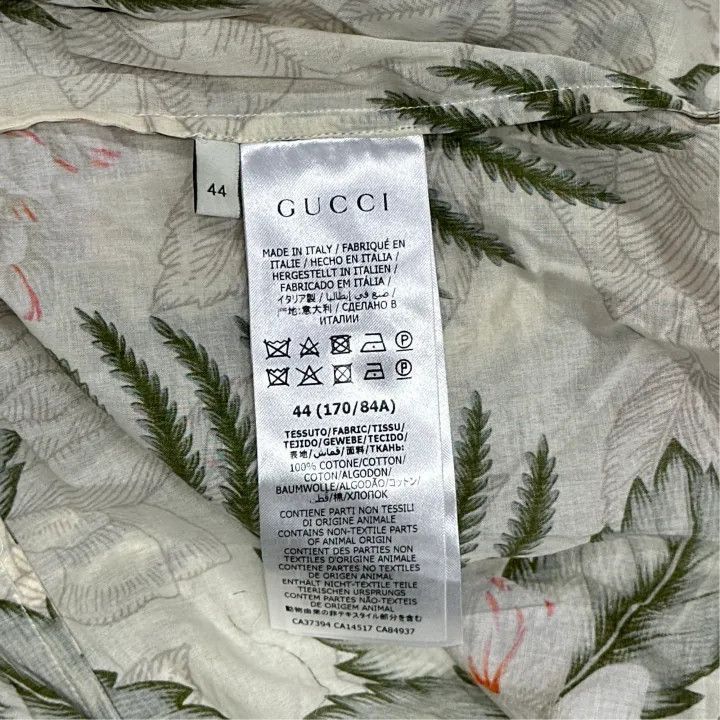 Gucci Floral Print Long Sleeve Shirt-2507