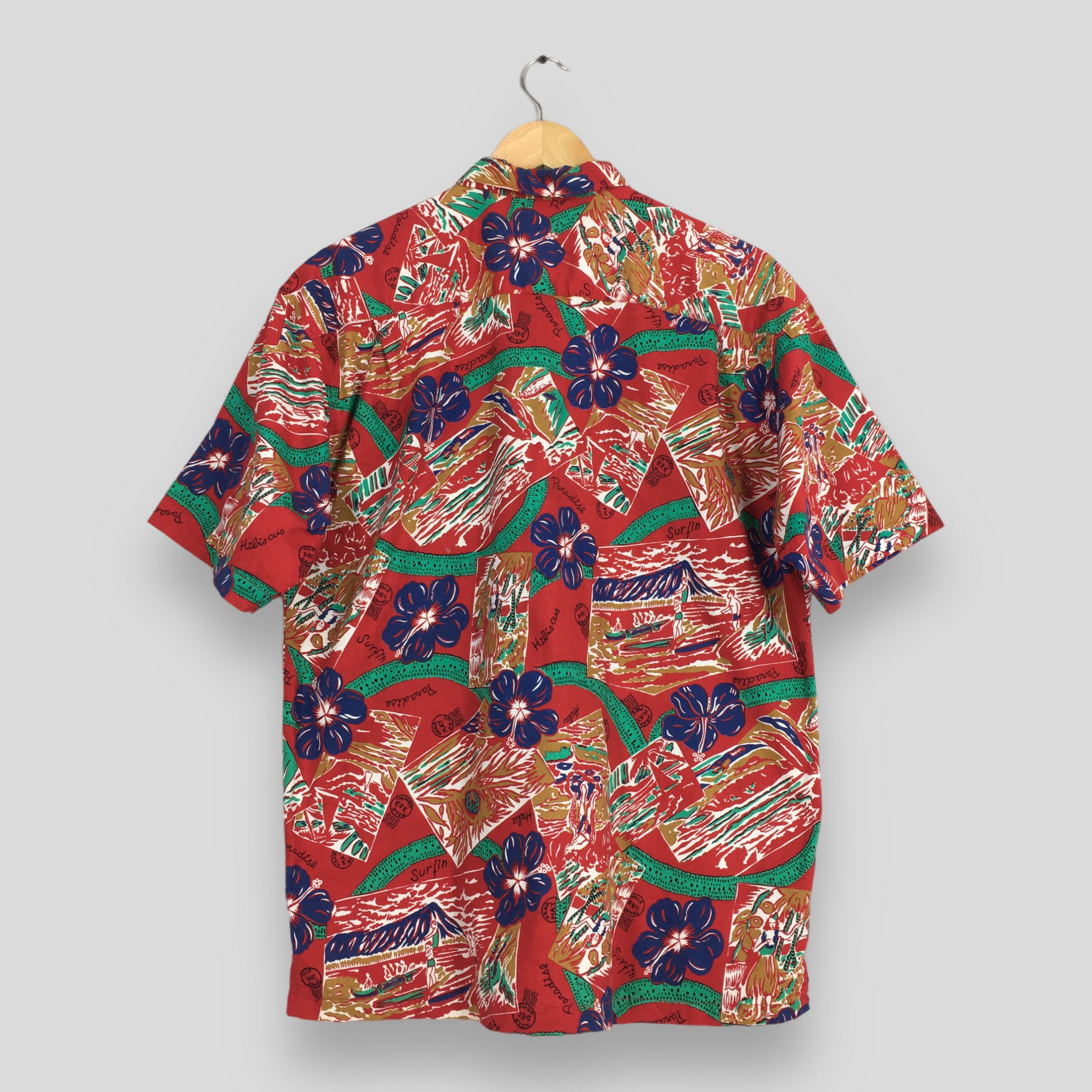 Other Kearney House Hawaiian Hibiscus Tropical Rayon Shirt Medium Size US M / EU 48-50 / 2 - 6 Thumbnail
