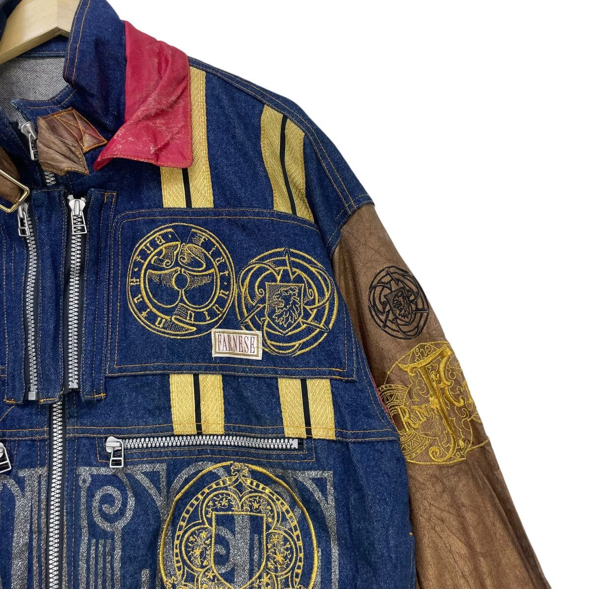 Japanese Brand Japanese Brand Riot Farnese Denim Jacket Size US L / EU 52-54 / 3 - 5 Thumbnail