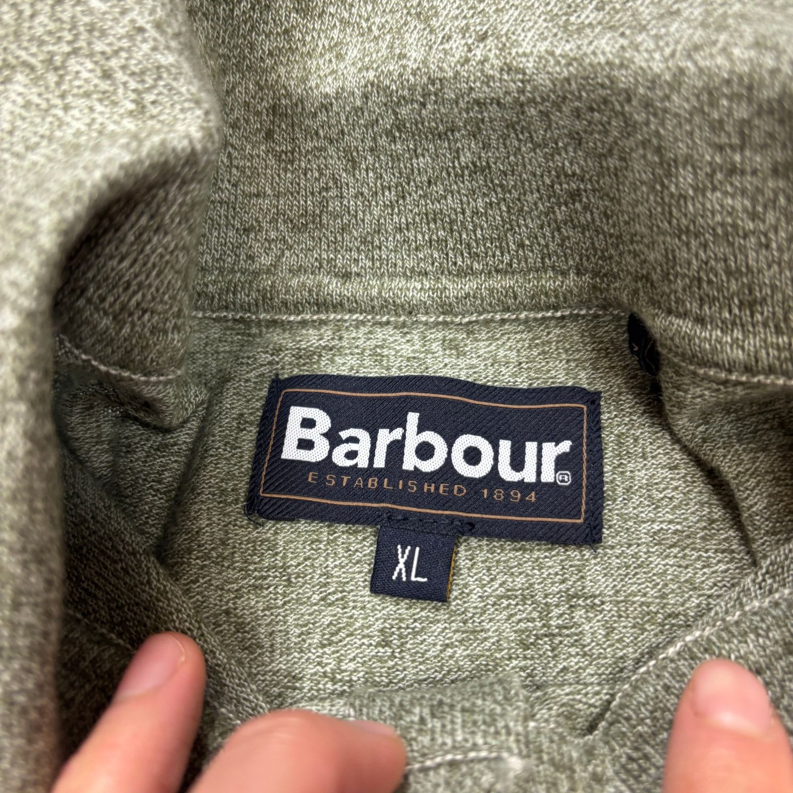 Barbour Barbour Buston Knit Cotton Linen Polo Shirt XL Quiet Luxury Size US XL / EU 56 / 4 - 4 Thumbnail