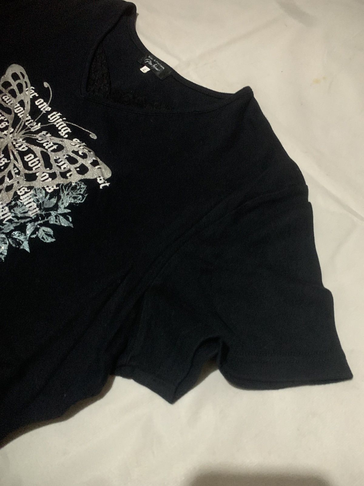 Japanese Brand Y2K Leur&Parfum POEM TEE SHIRT Size US S / EU 44-46 / 1 - 2 Thumbnail
