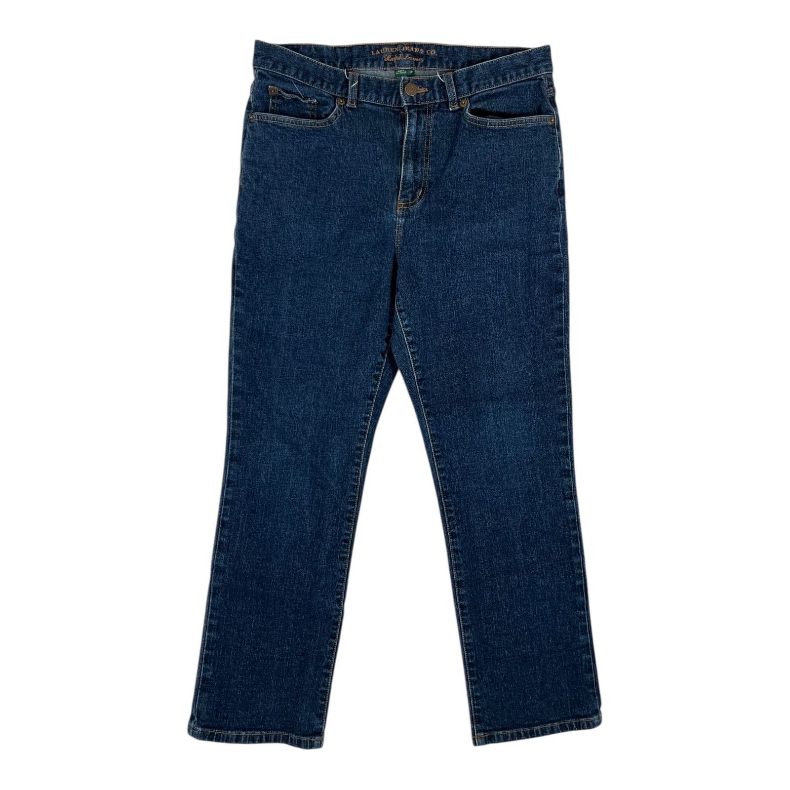 Lauren Ralph Lauren Vintage Ralph Lauren Blue Denim Jeans Women's Size 10 Petite Size 30" / US 8 / IT 44 - 1 Thumbnail