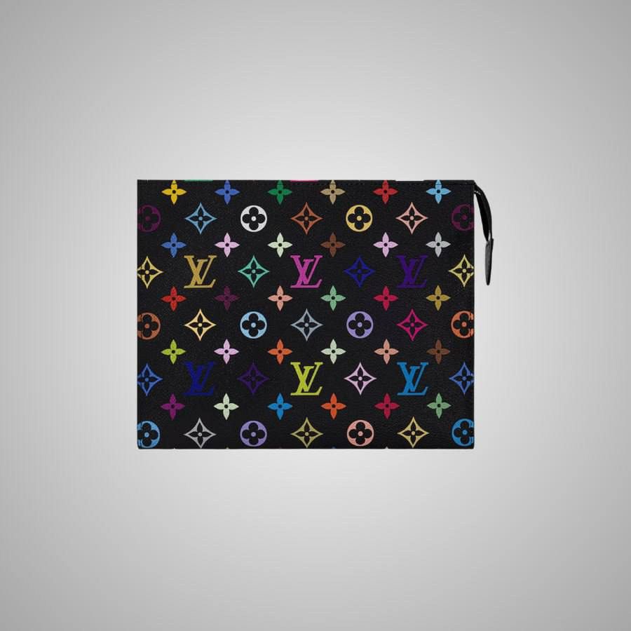 Louis Vuitton LOUIS VUITTON X TAKASHI MURAKAMI TOILETRY POUCH BLACK Size ONE SIZE - 1 Thumbnail
