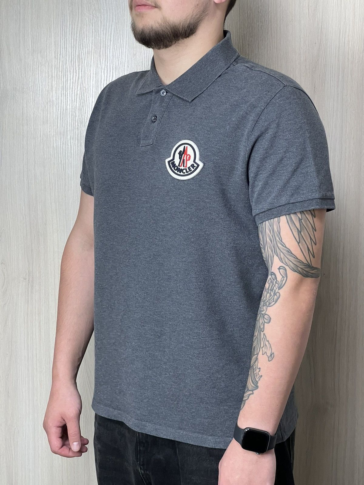Moncler Polo Big Logo Rare