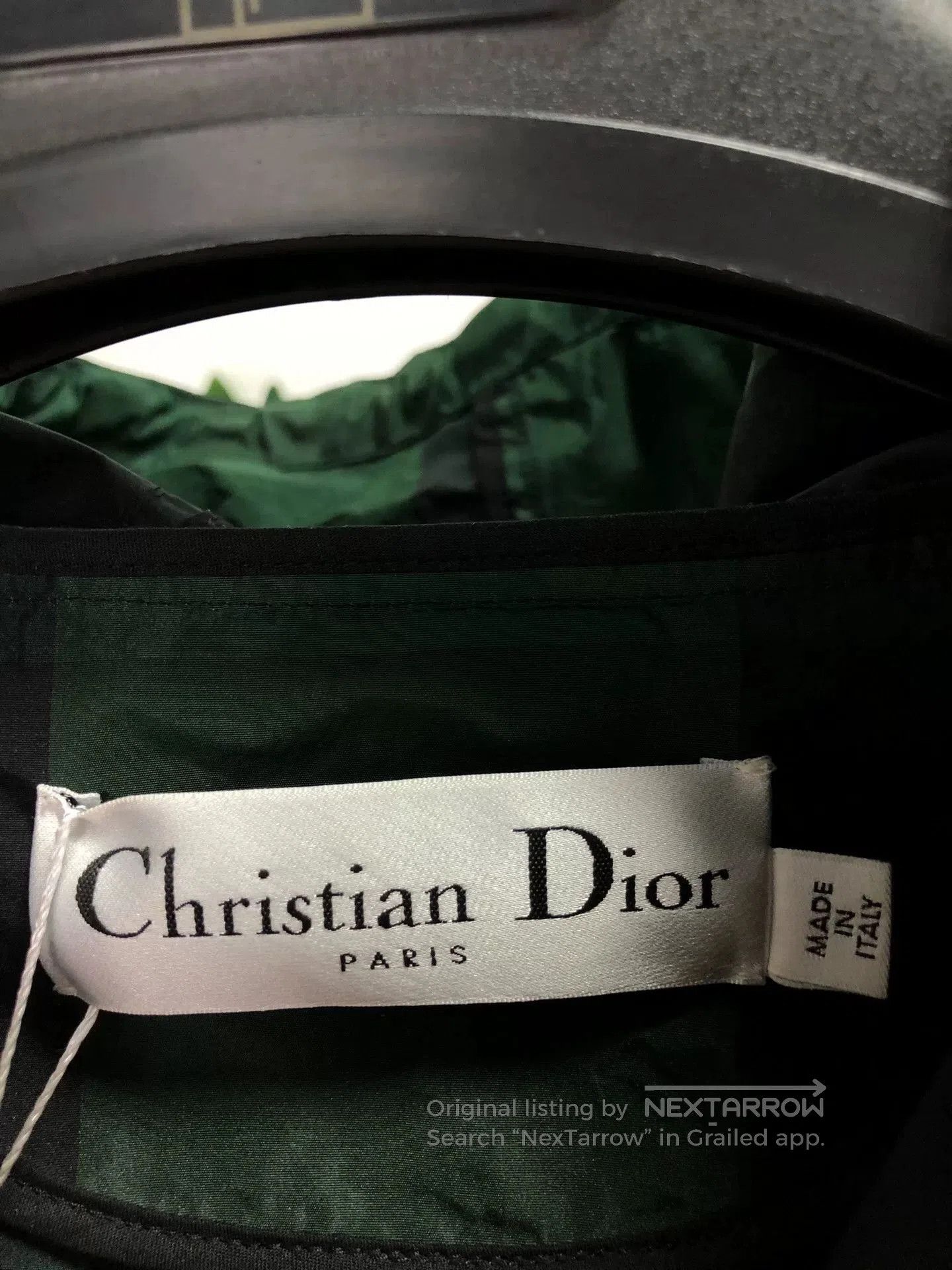 Dior Dior Women's Hooded Jacket in Green Gray. Size XS / US 0-2 / IT 36-38 - 3 Thumbnail