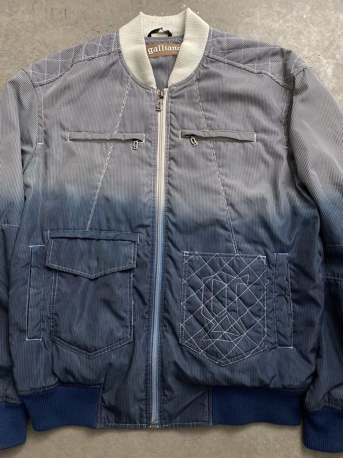 John Galliano John Galliano striped faded jacket Size US M / EU 48-50 / 2 - 2 Thumbnail