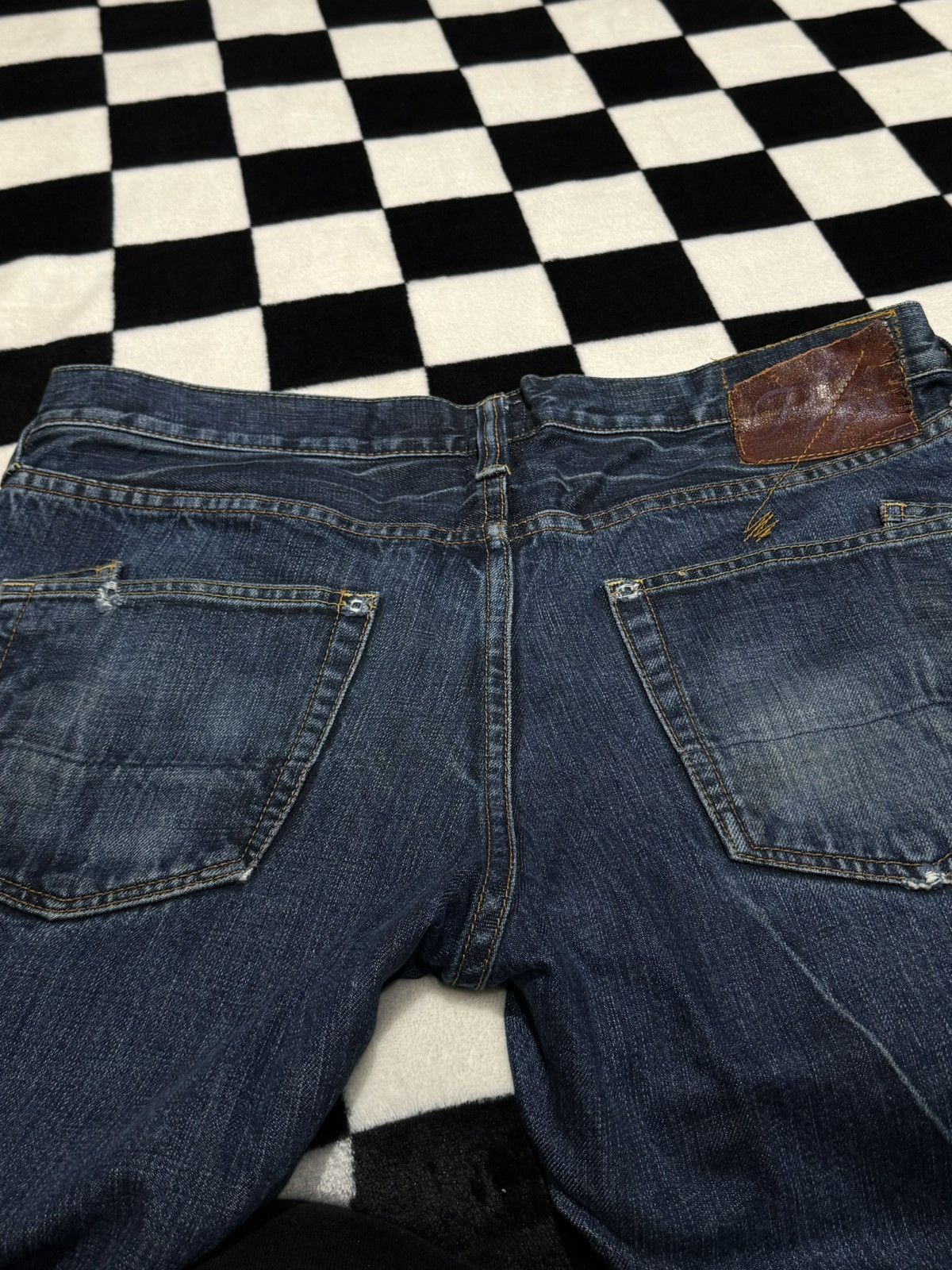 Prps RARE $638 SELVEDGE JAPAN DISTRESSED JEANS DENIM Size US 33 - 9 Thumbnail