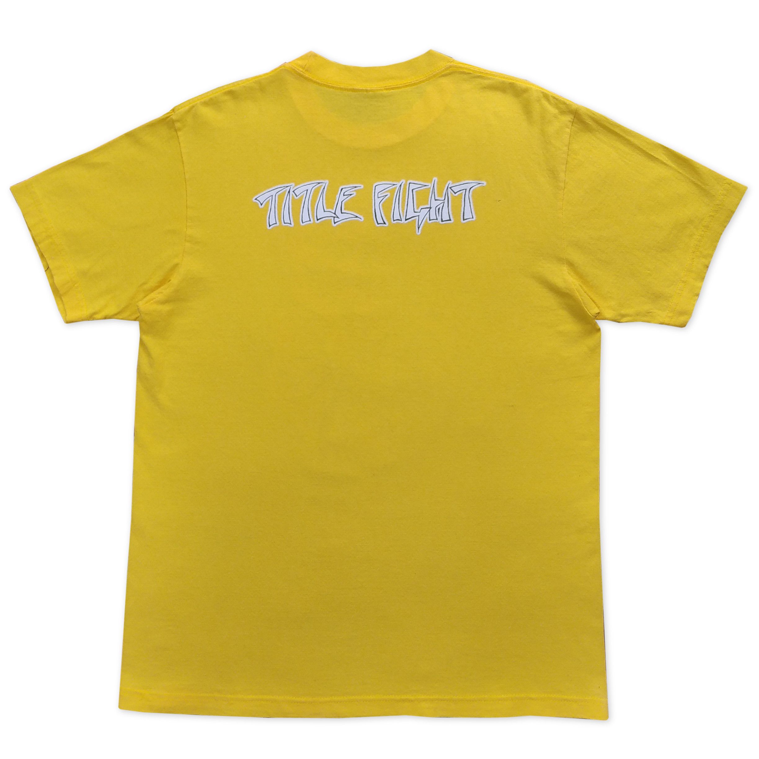 Band Tees RARE..!! Vintage 2010's TITLE FIGHT T-Shirt Size US L / EU 52-54 / 3 - 2 Thumbnail