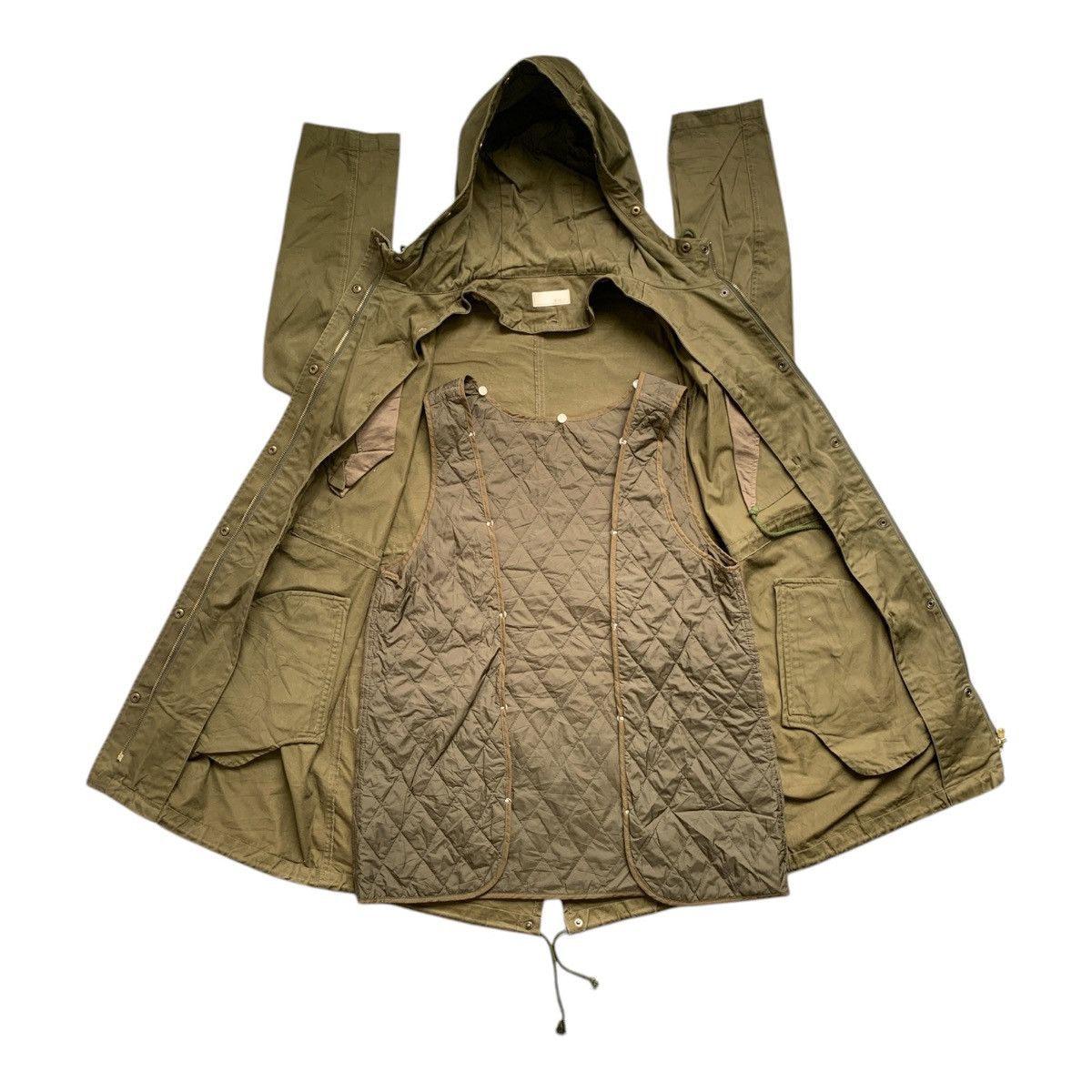 Japanese Brand Rare Design Vintage Te Chichi Military Style Parkas Size M / US 6-8 / IT 42-44 - 10 Thumbnail