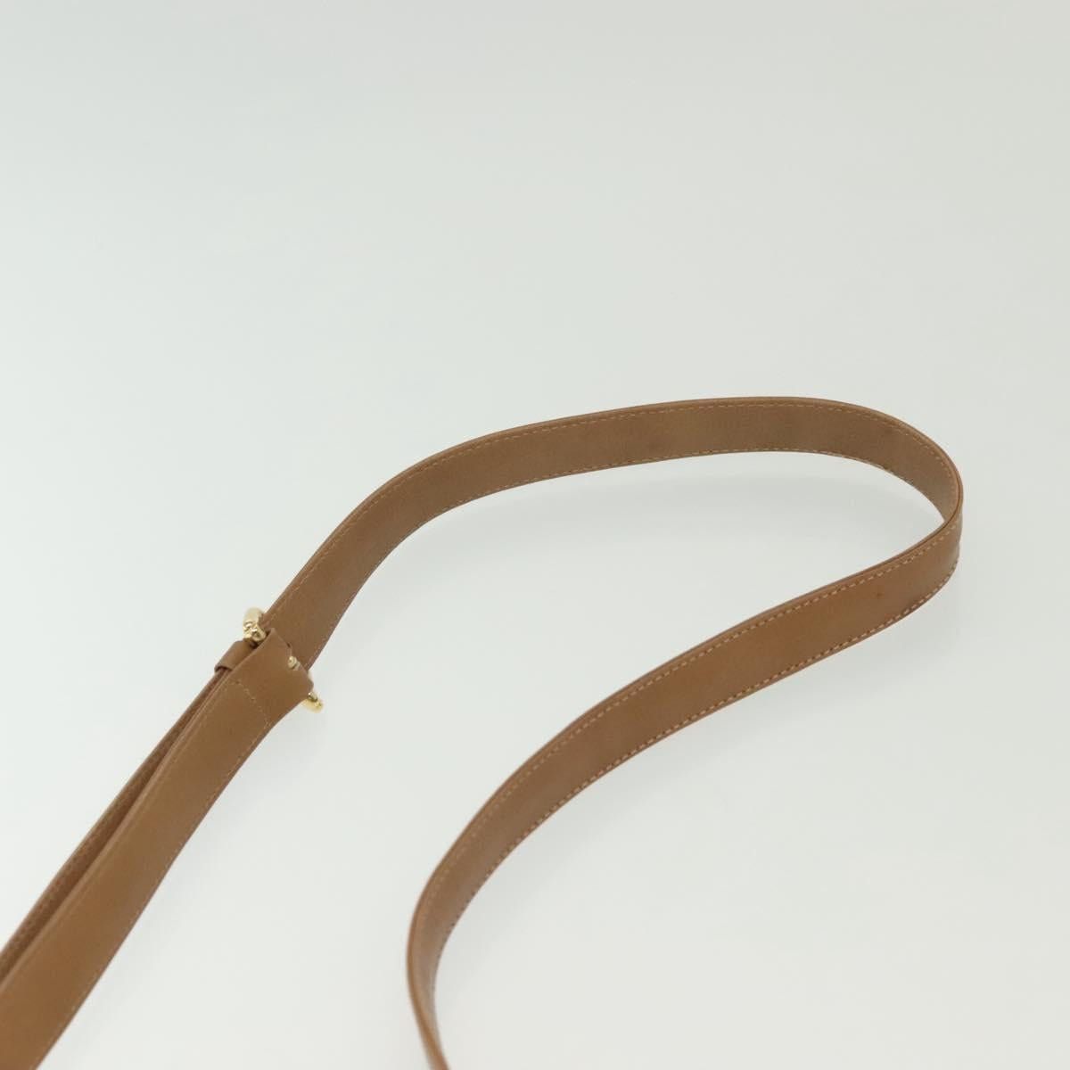 Celine CELINE Macadam Canvas Shoulder Bag Pvc Beige Gold Size ONE SIZE - 9 Thumbnail