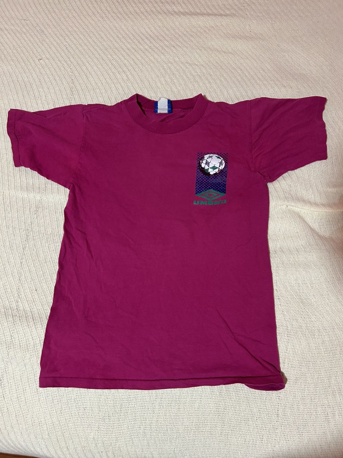 Umbro × Vintage Umbro Soccer Tee Size S / US 4 / IT 40 - 1 Thumbnail