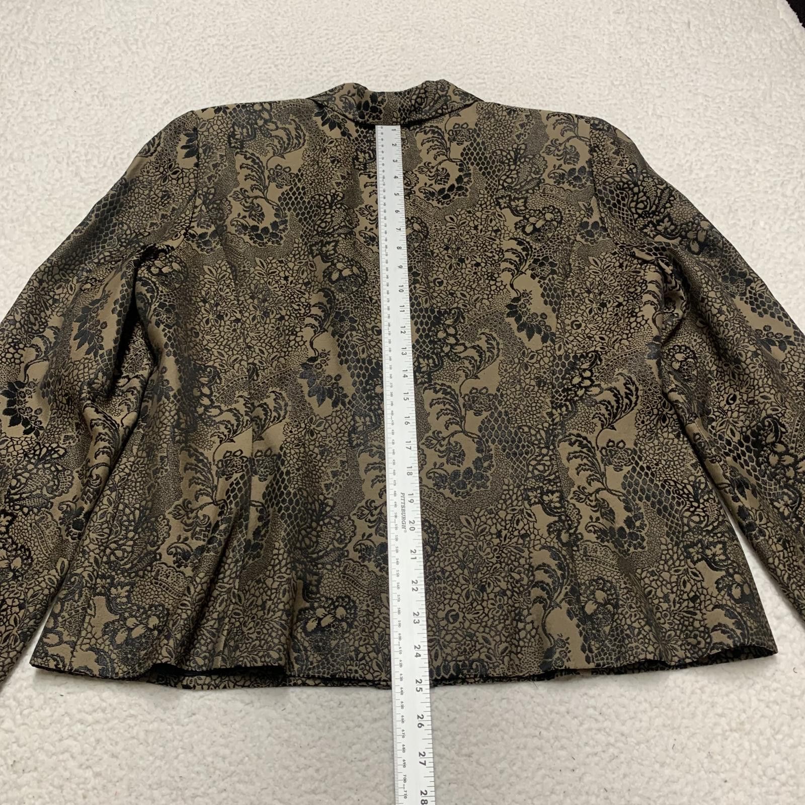 Oleg Cassini VTG Oleg Cassini BlackTie Women's 18 Evening Blazer Size XXL / US 16-18 / IT 52-54 - 10 Thumbnail