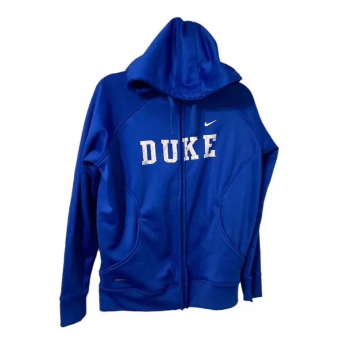 Nike Nike Duke Blue Devils Zip Hoodie Jacket Nikefit Athletic M Size US M / EU 48-50 / 2 - 1 Thumbnail