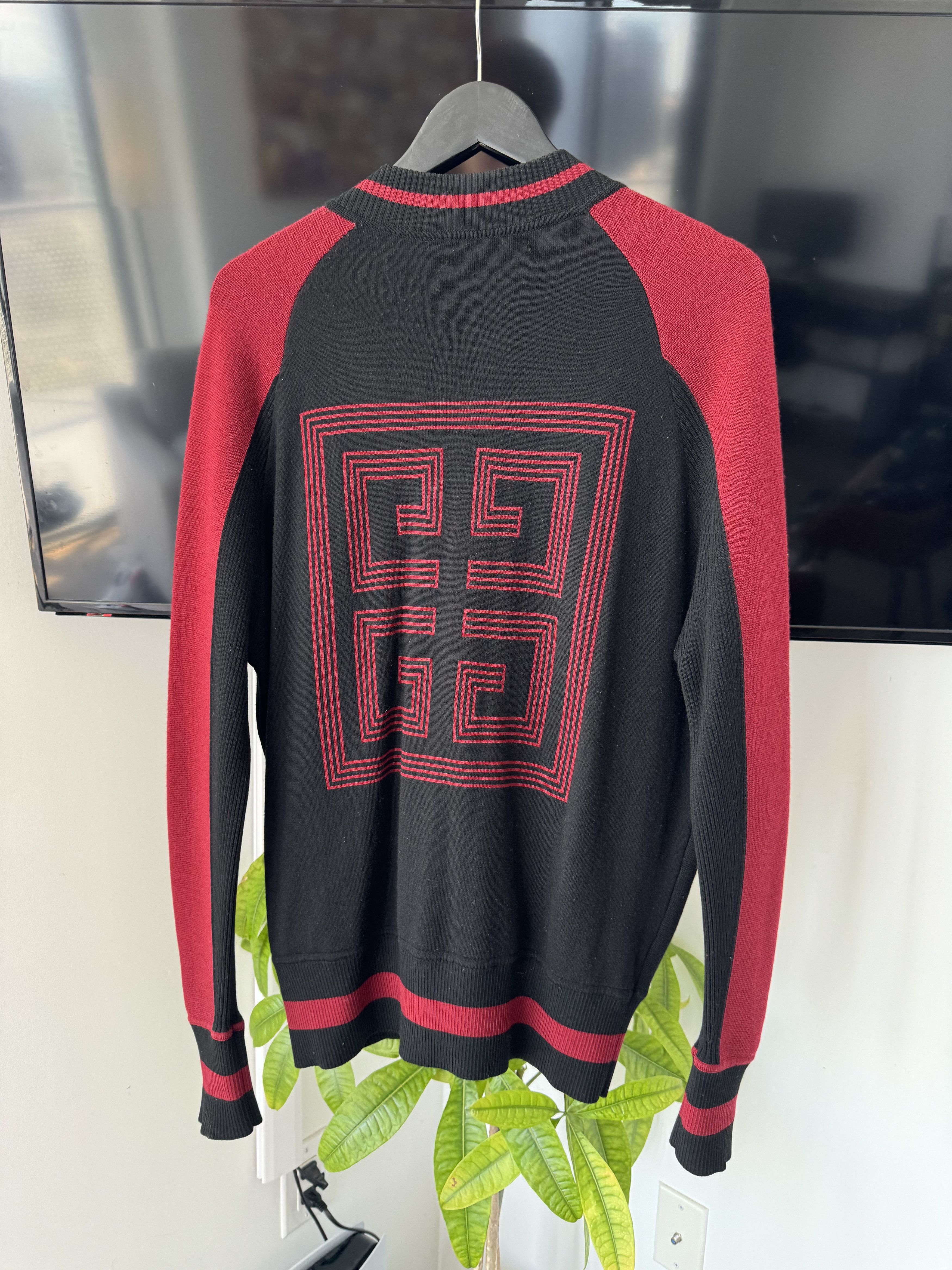Givenchy Lightening Knit Bomber Size US L / EU 52-54 / 3 - 5 Thumbnail