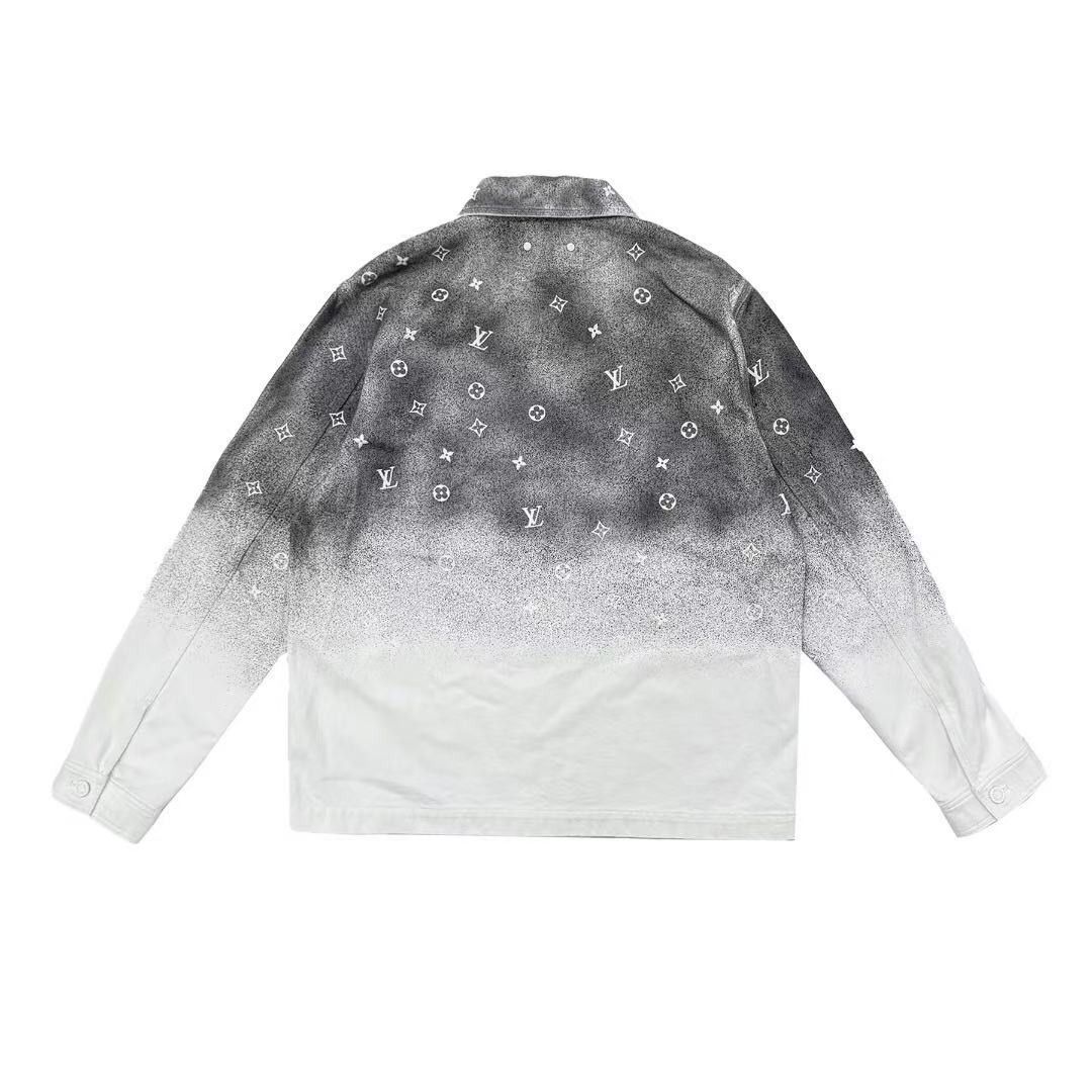 Louis Vuitton Louis Vuitton Gradient Snowfall Monogram Jacket Size US L / EU 52-54 / 3 - 2 Thumbnail