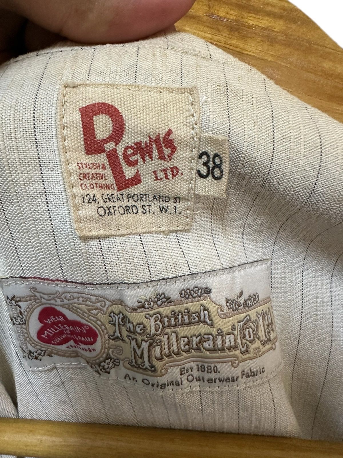 Vintage DLewis jacket Motor Aviation Equipment Size US S / EU 44-46 / 1 - 12 Thumbnail