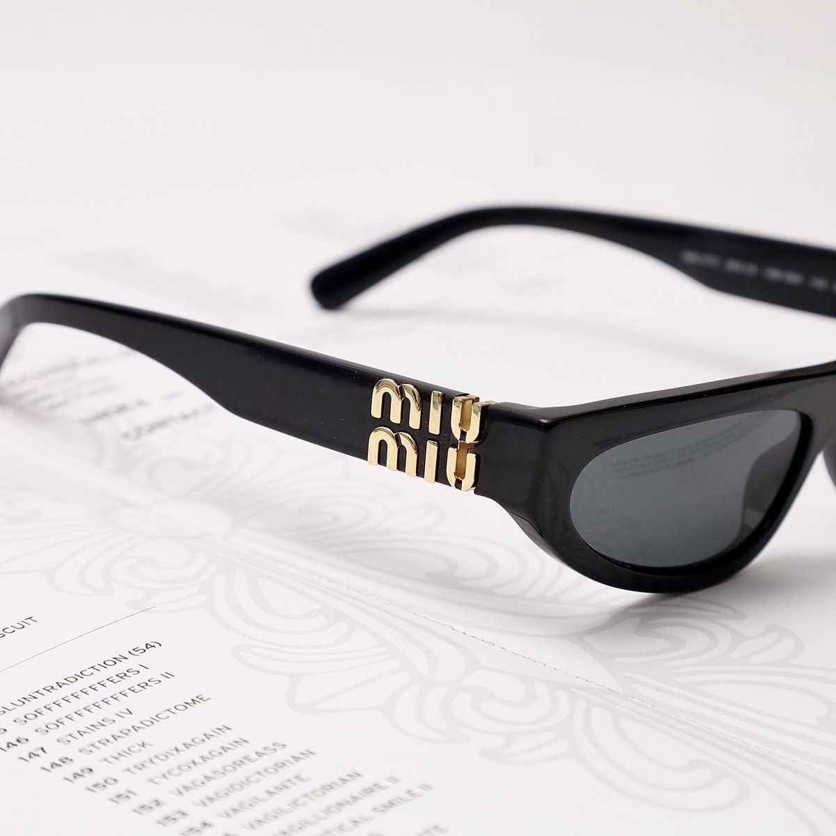 Miu Miu MIU MIU 0MU 07ZS SUNGLASSES Size ONE SIZE - 3 Thumbnail